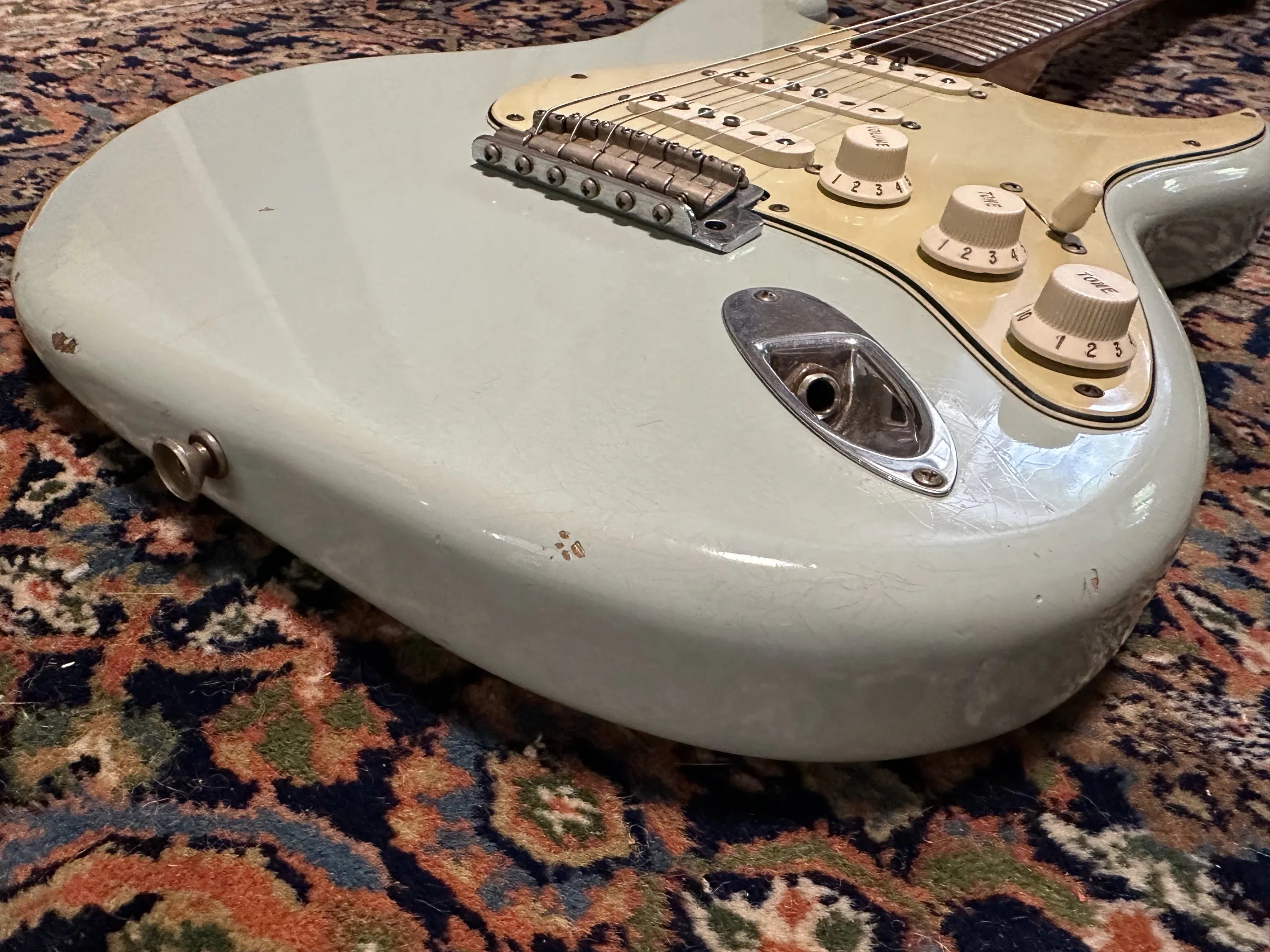 SOLD - 2002 Fender Custom Shop '60 Relic Stratocaster Sonic Blue