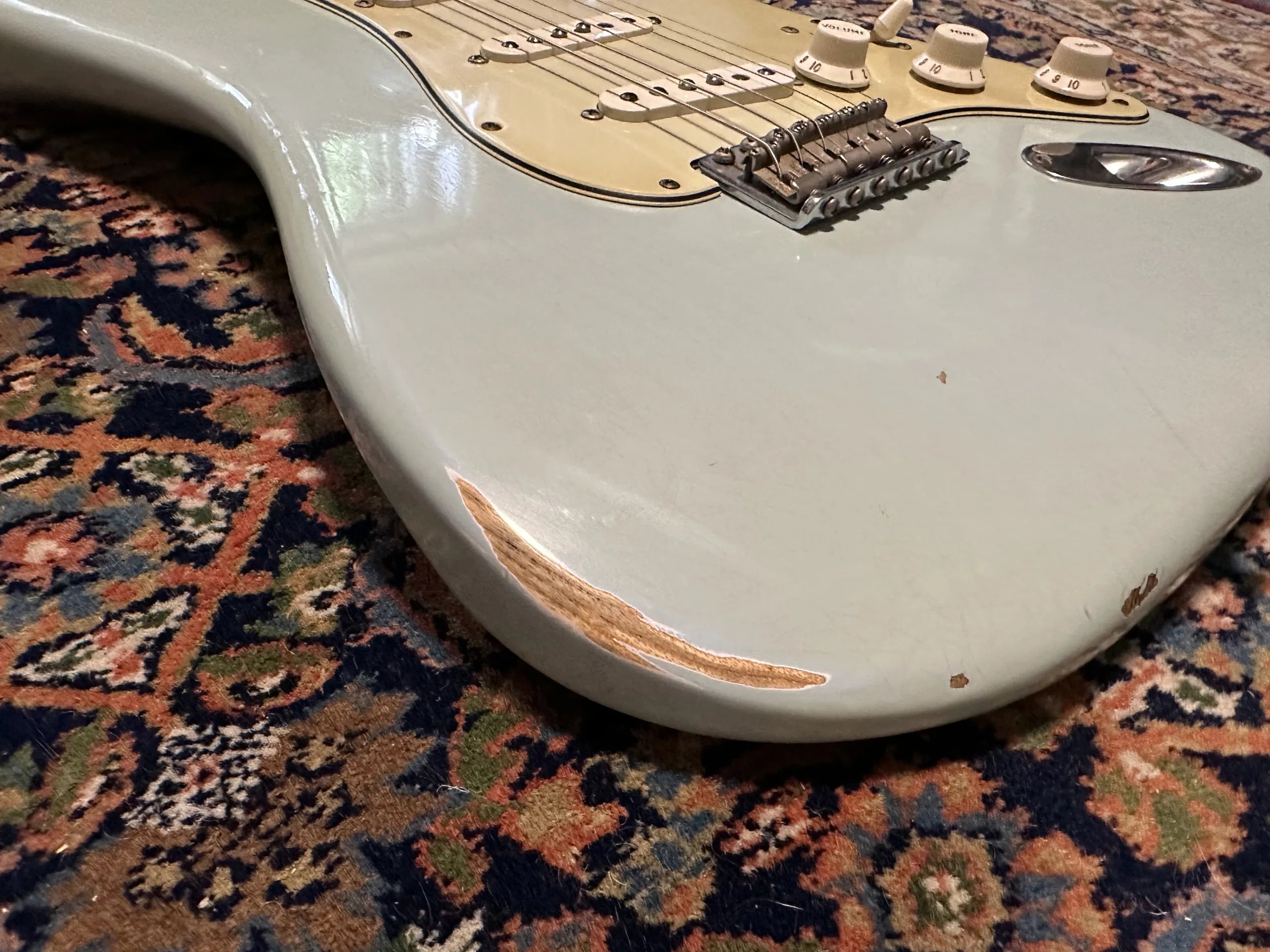 SOLD - 2002 Fender Custom Shop '60 Relic Stratocaster Sonic Blue