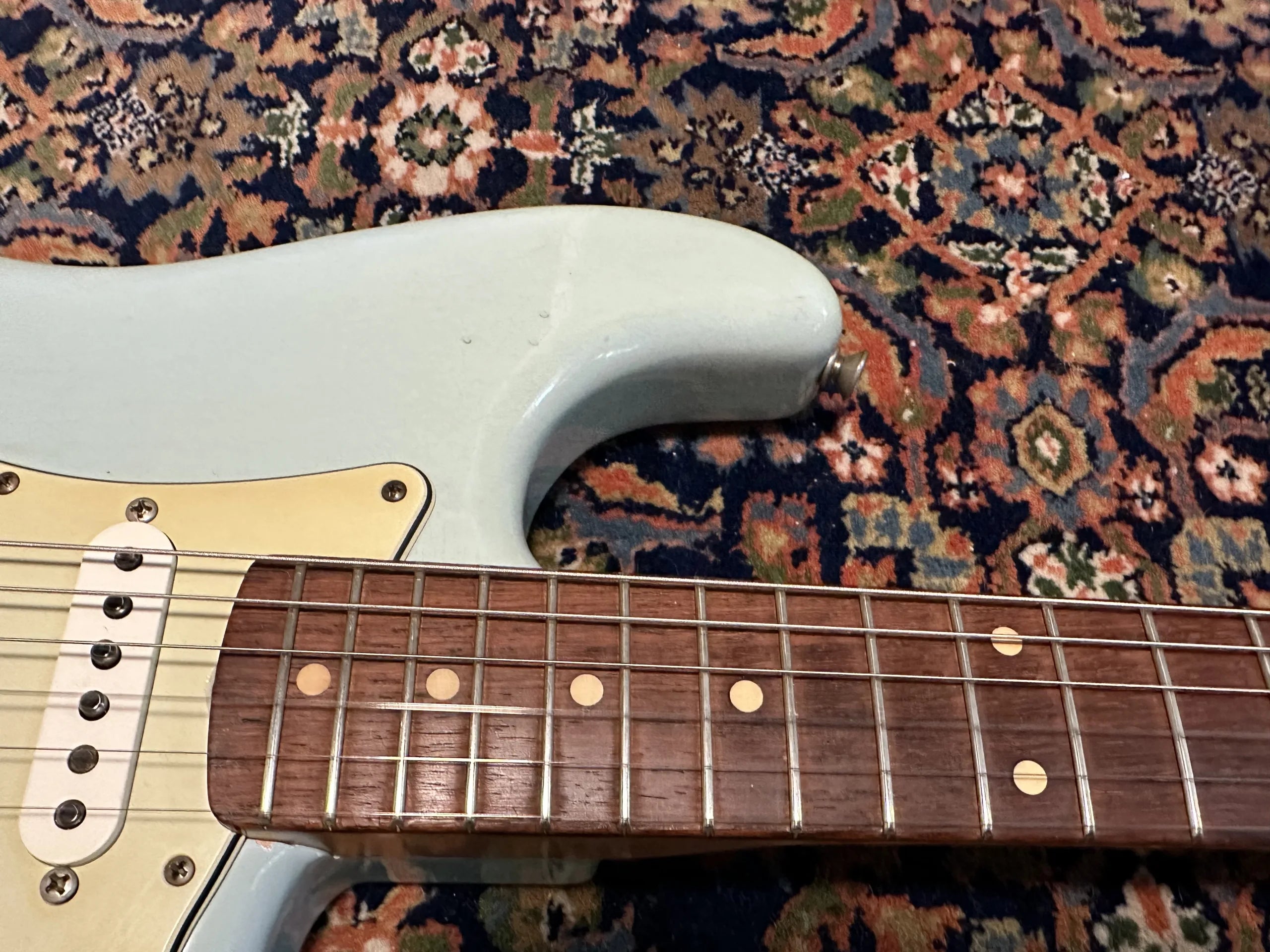 SOLD - 2002 Fender Custom Shop '60 Relic Stratocaster Sonic Blue