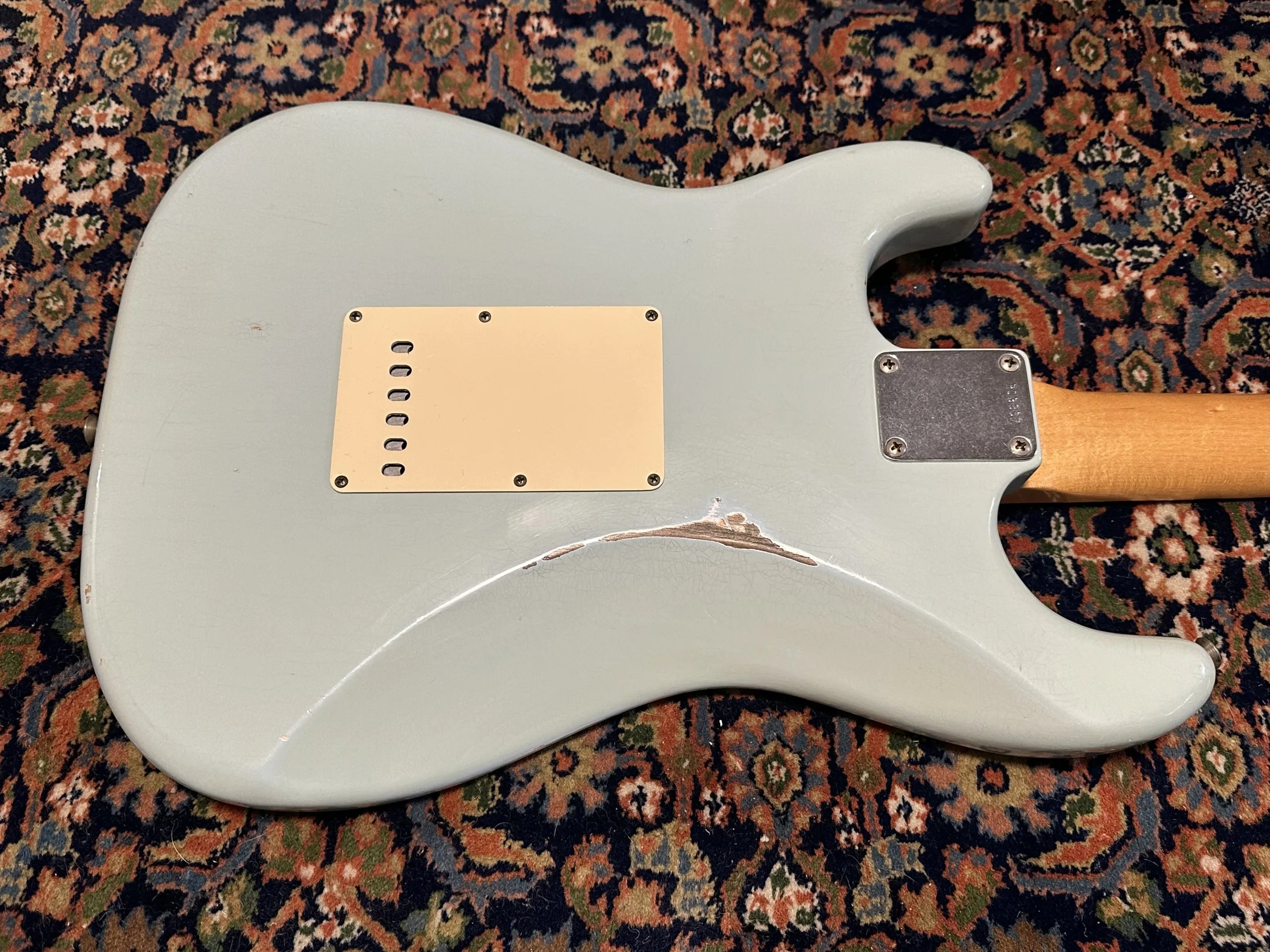 SOLD - 2002 Fender Custom Shop '60 Relic Stratocaster Sonic Blue