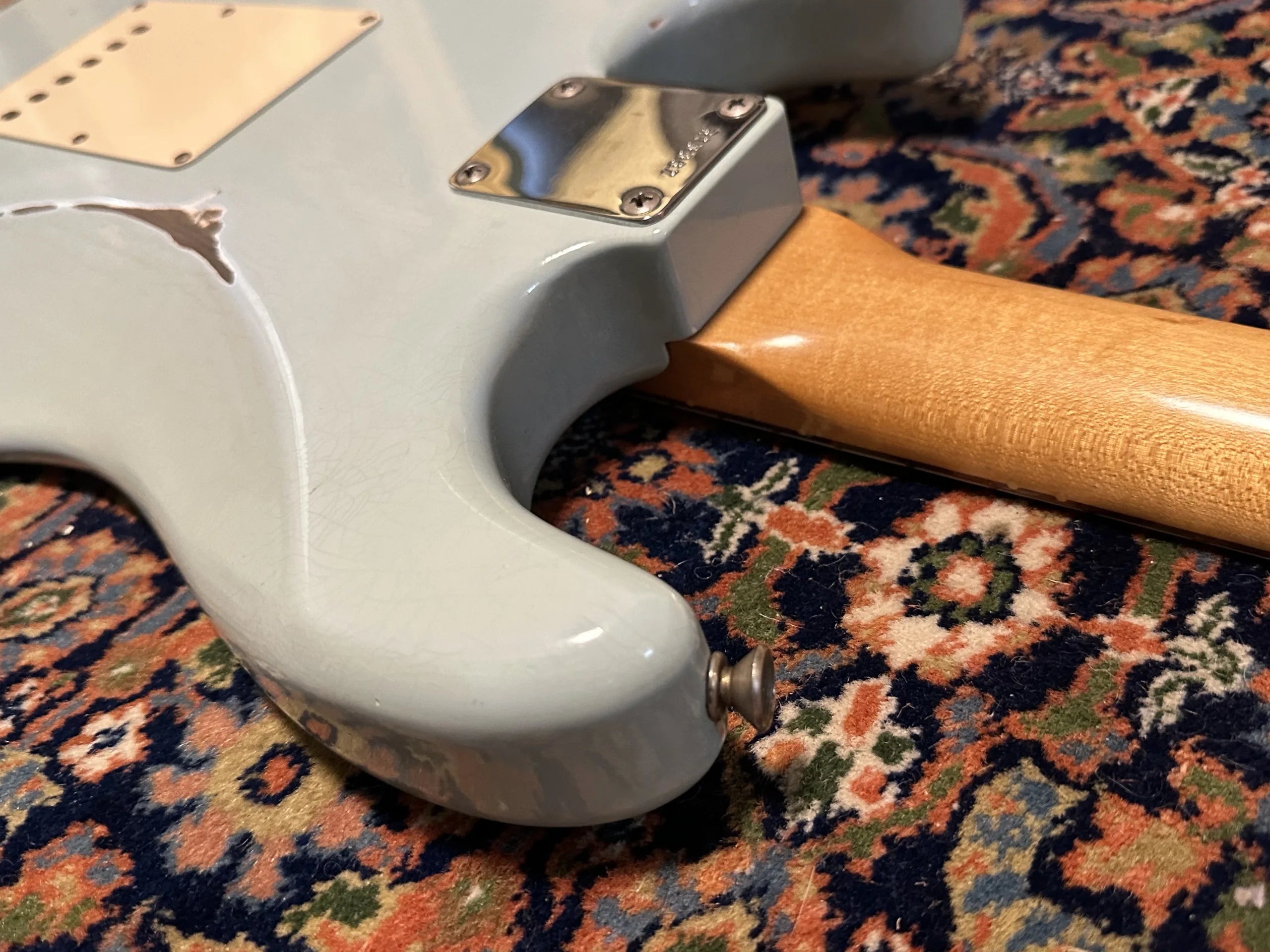 SOLD - 2002 Fender Custom Shop '60 Relic Stratocaster Sonic Blue