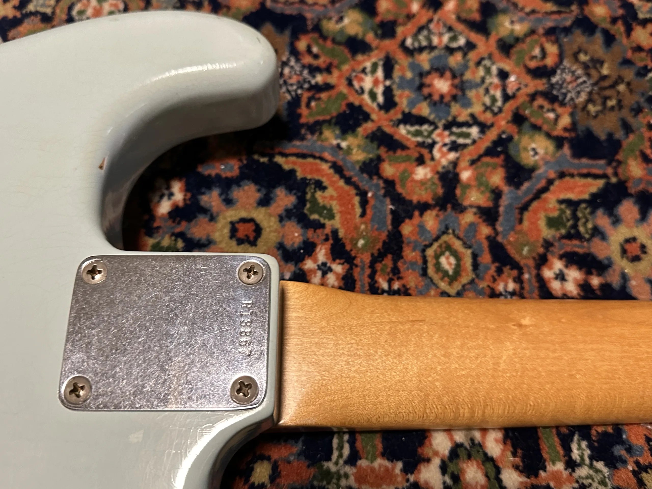 SOLD - 2002 Fender Custom Shop '60 Relic Stratocaster Sonic Blue