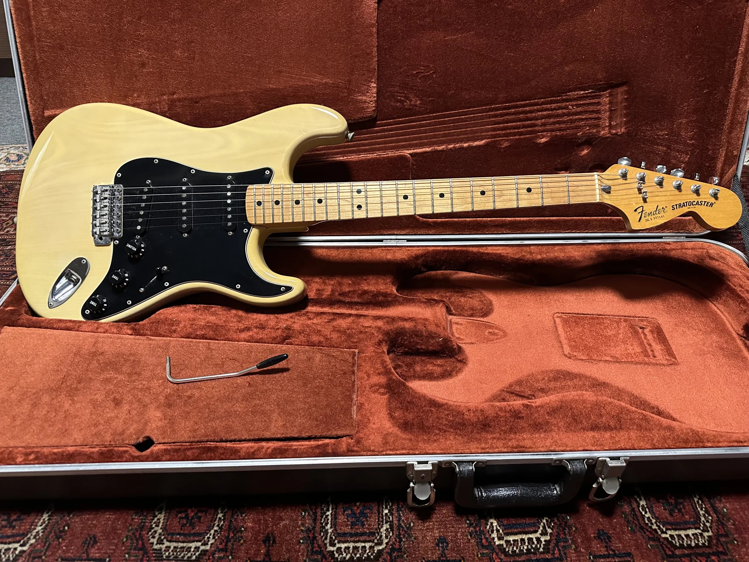 SOLD - 1979 Fender Stratocaster Blonde