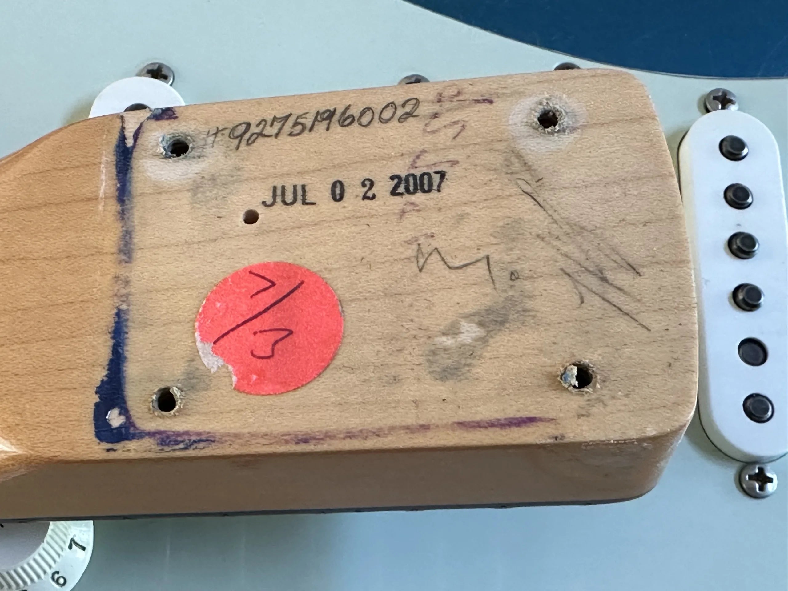 Fender Custom Shop '60 NAMM LTD Competition Closet Classic Stratocaster 2007 Lake Placid Blue