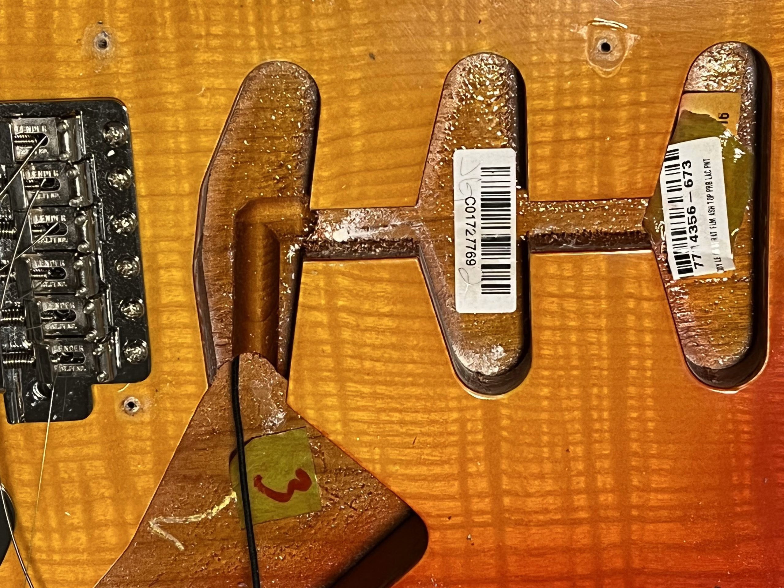 SOLD - 2019 Rarities American Original 60s Flame Ash Top Plasma Red Burst