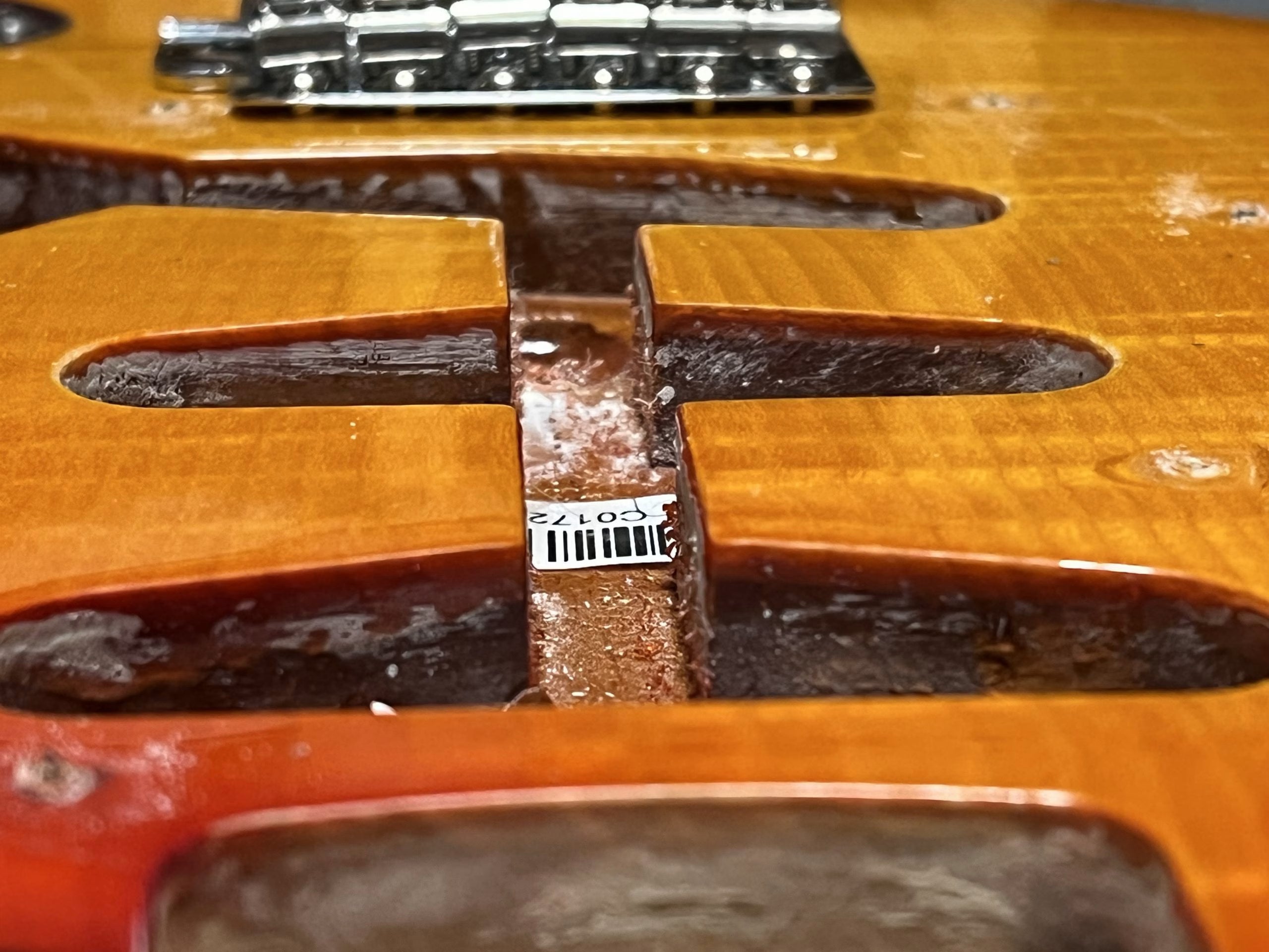 SOLD - 2019 Rarities American Original 60s Flame Ash Top Plasma Red Burst