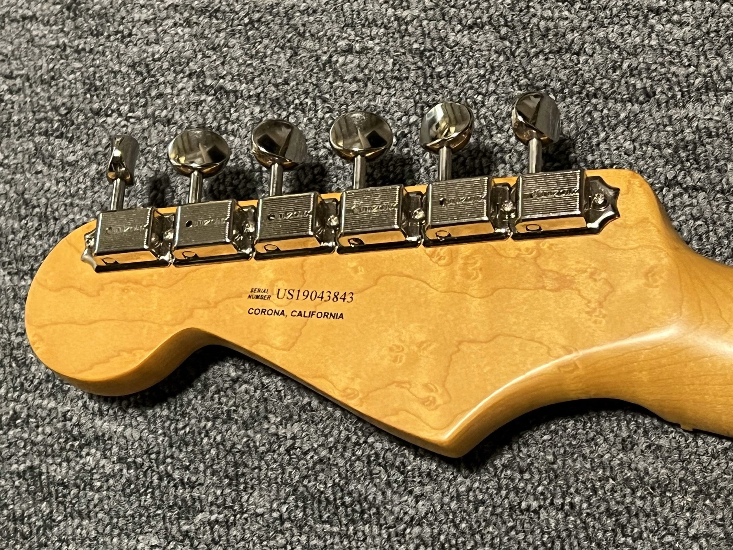 SOLD - 2019 Rarities American Original 60s Flame Ash Top Plasma Red Burst