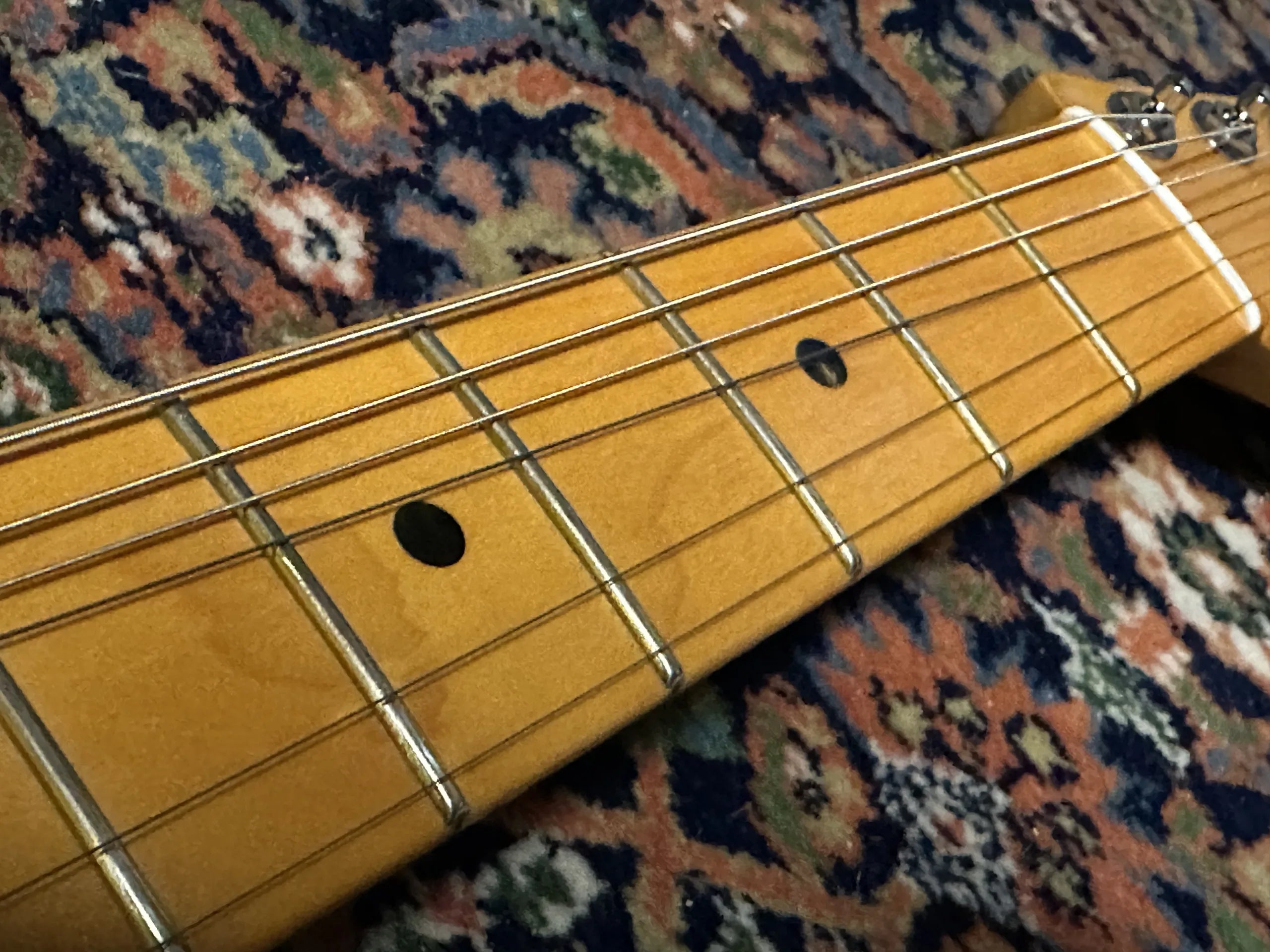 SOLD - 2019 Fender American Ultra Stratocaster MN Cobra Blue