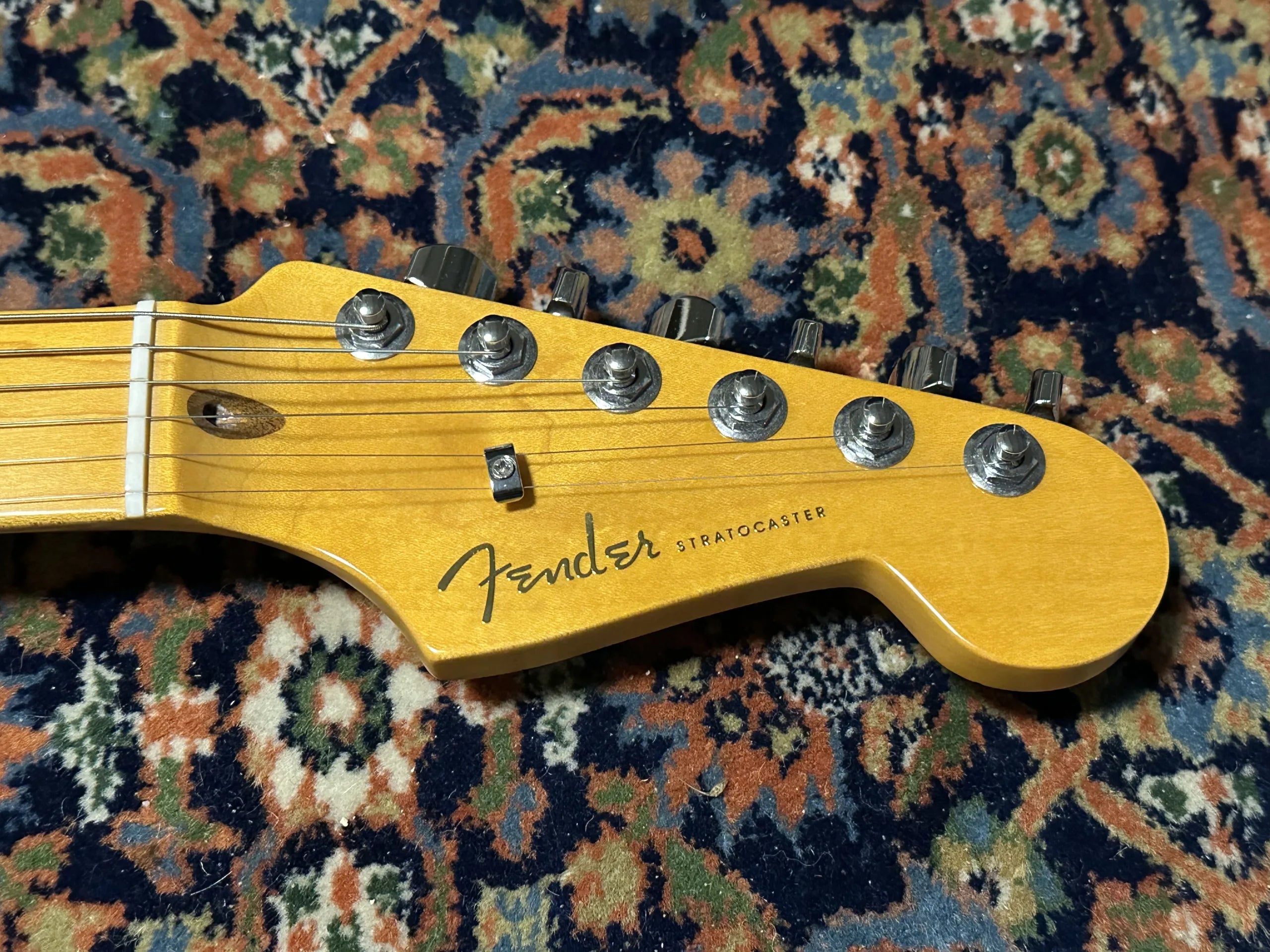 SOLD - 2019 Fender American Ultra Stratocaster MN Cobra Blue