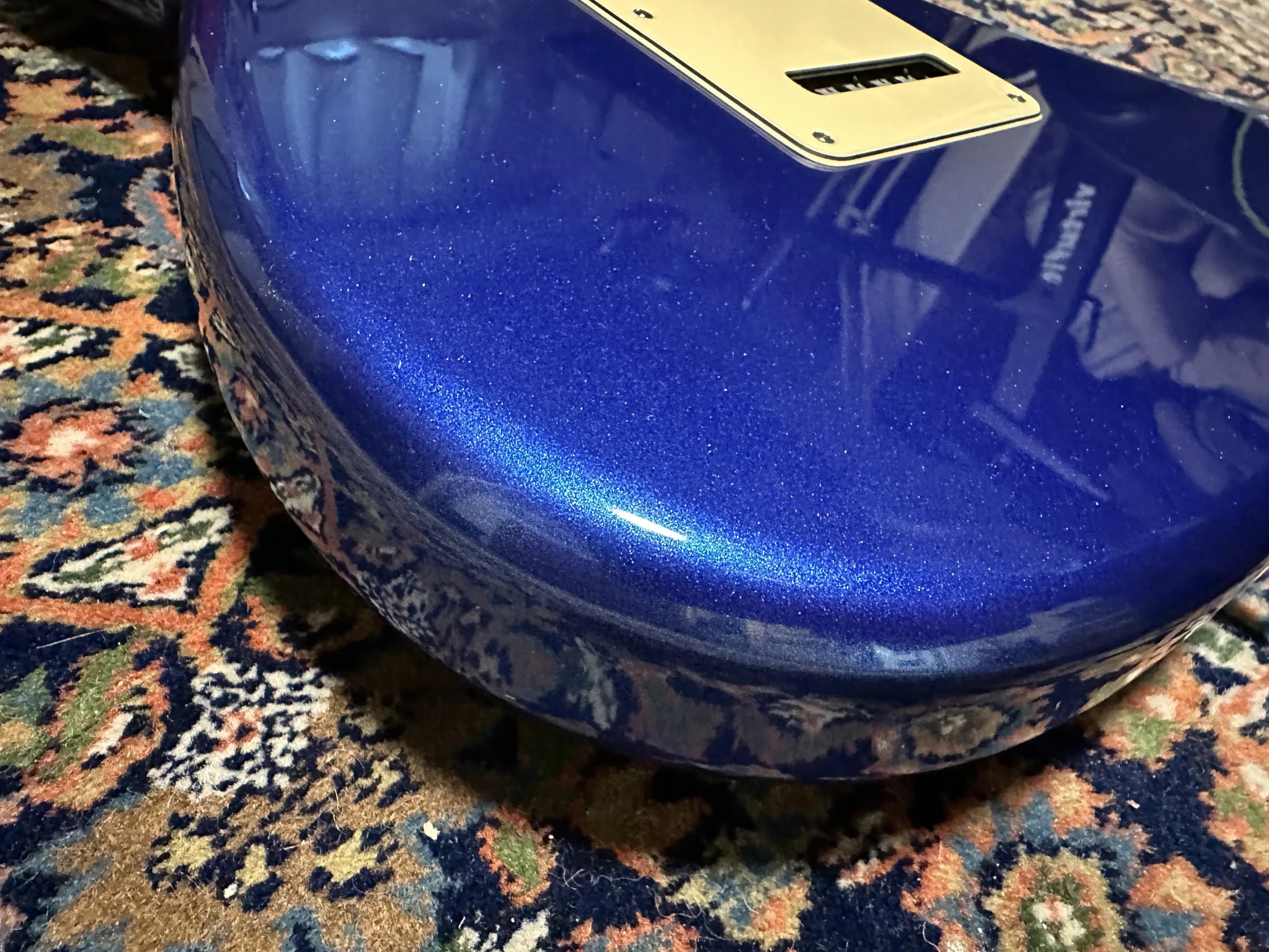 SOLD - 2019 Fender American Ultra Stratocaster MN Cobra Blue