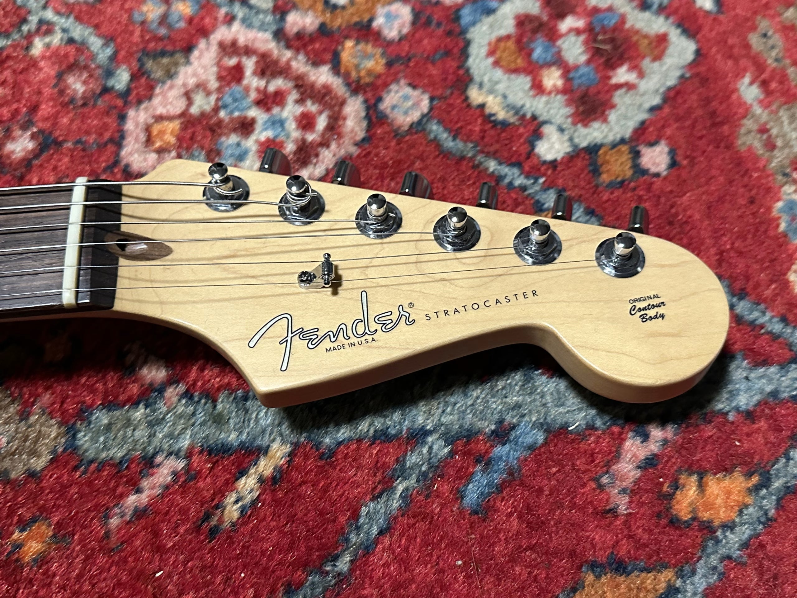 SOLD - 2005 Fender American Stratocaster Olympic White