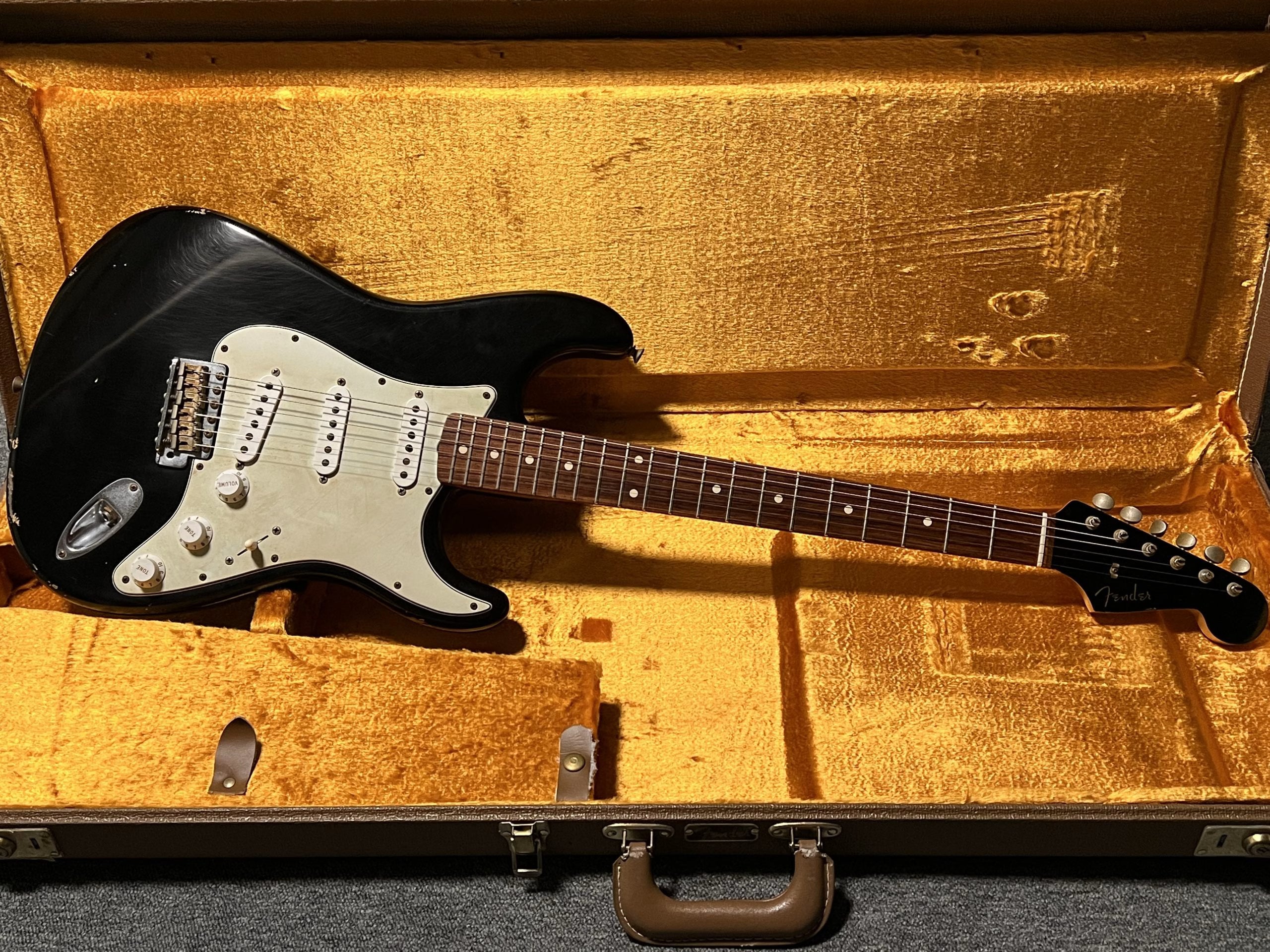 SOLD - 2007 Custom Shop 60s Relic Stratocaster Black
