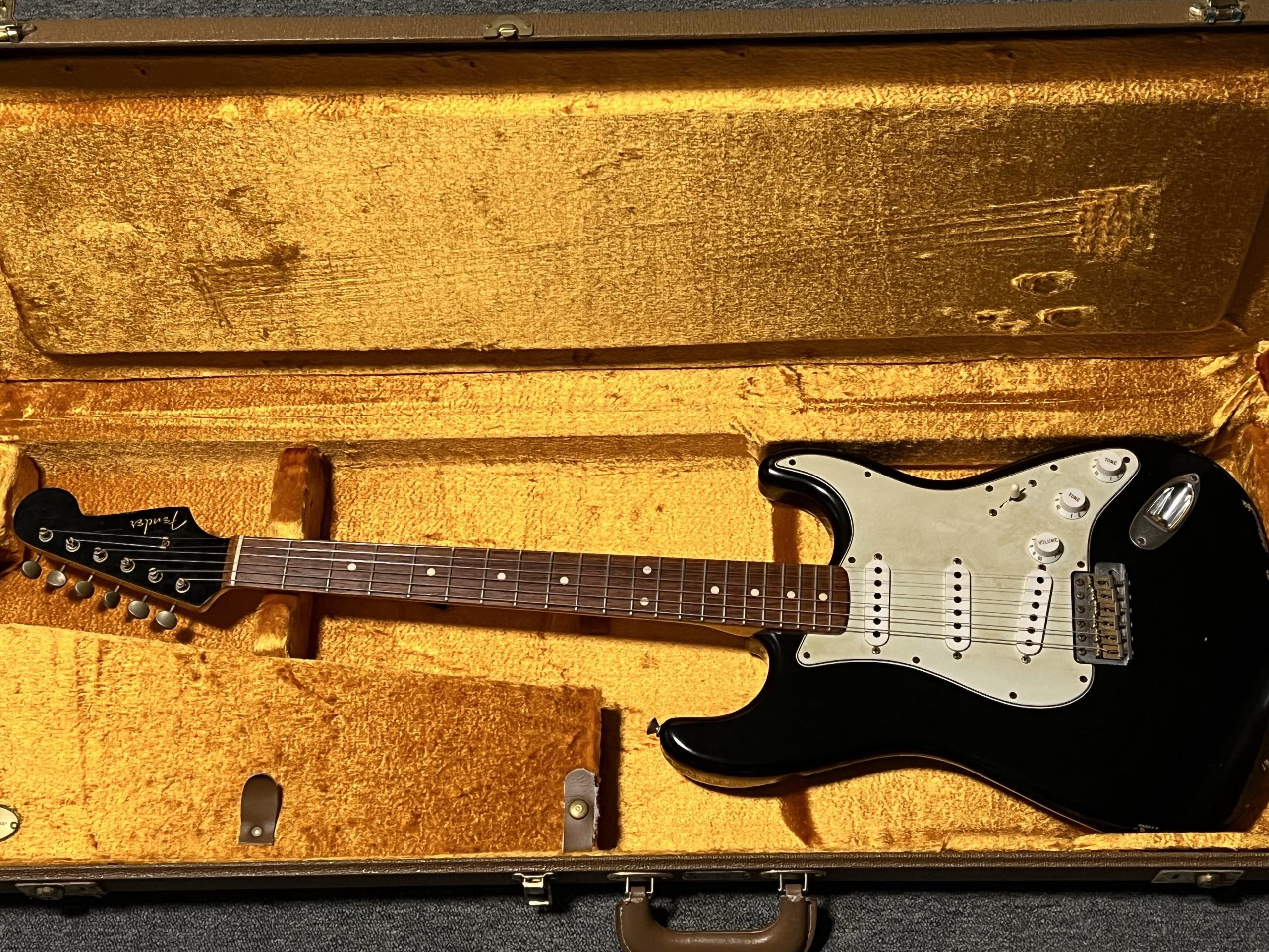 SOLD - 2007 Custom Shop 60s Relic Stratocaster Black