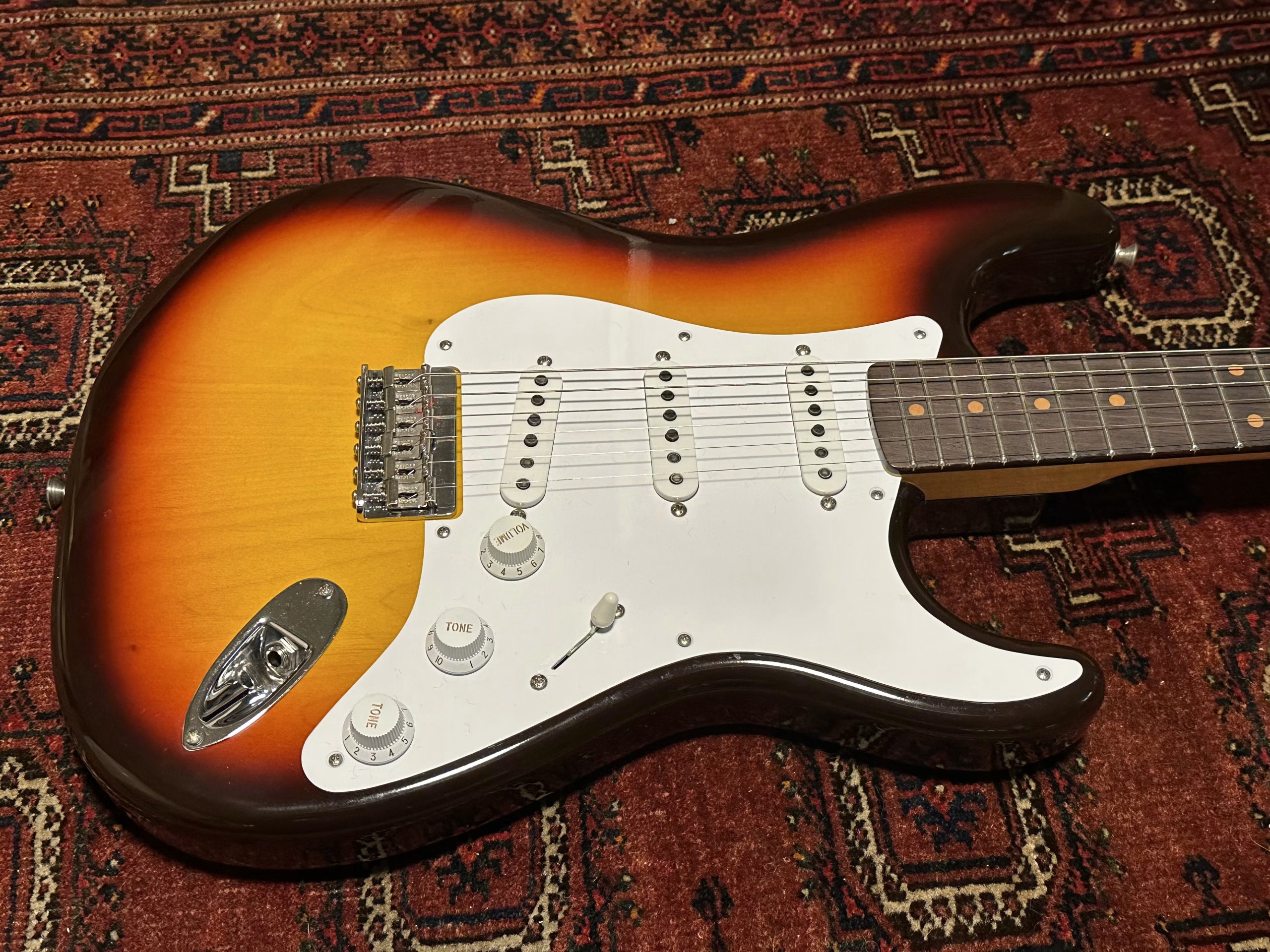 Fender Custom Shop '59 Hardtail Vintage Custom NOS Stratocaster 2023 Chocolate Sunburst