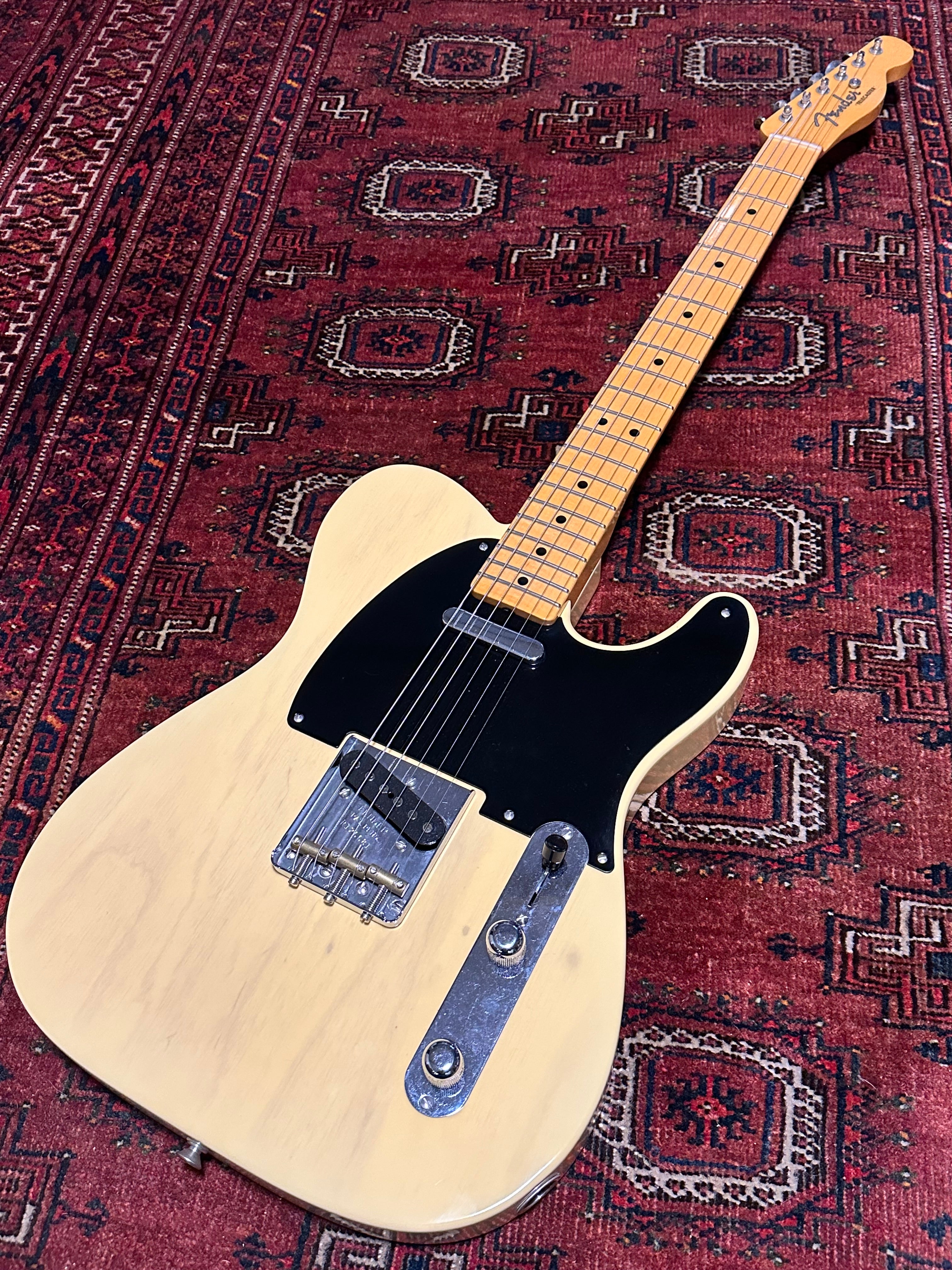 SOLD – 2023 Fender Custom Shop ’52 Timemachine NOS Telecaster Faded Nocaster Blonde