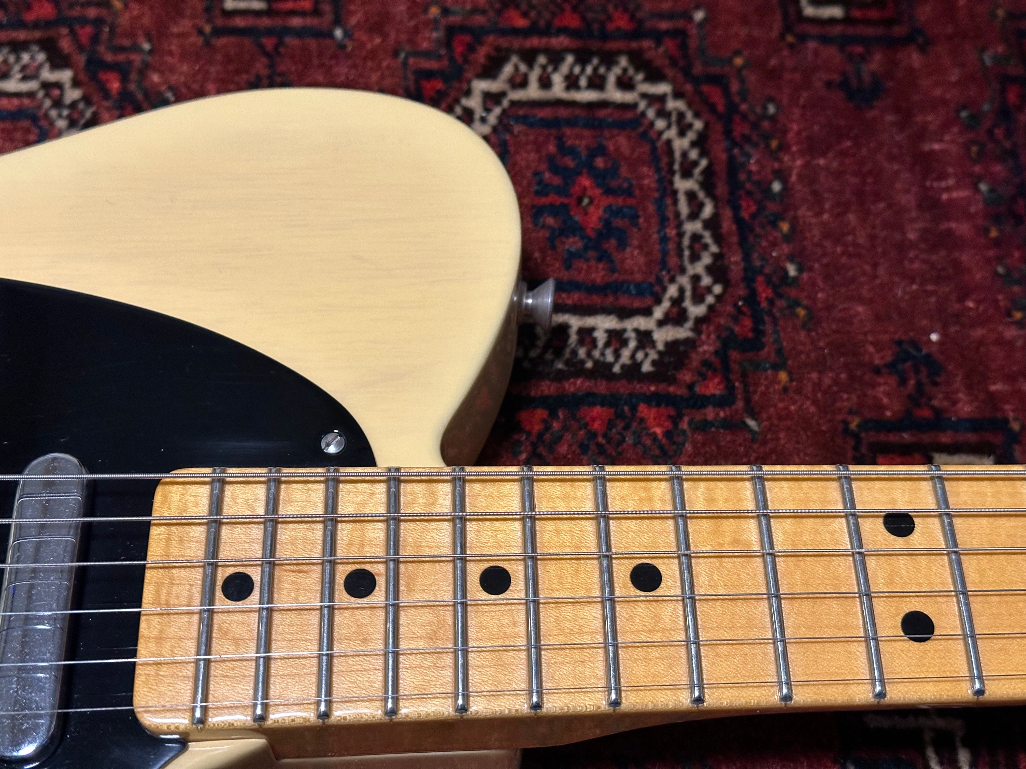 SOLD – 2023 Fender Custom Shop ’52 Timemachine NOS Telecaster Faded Nocaster Blonde