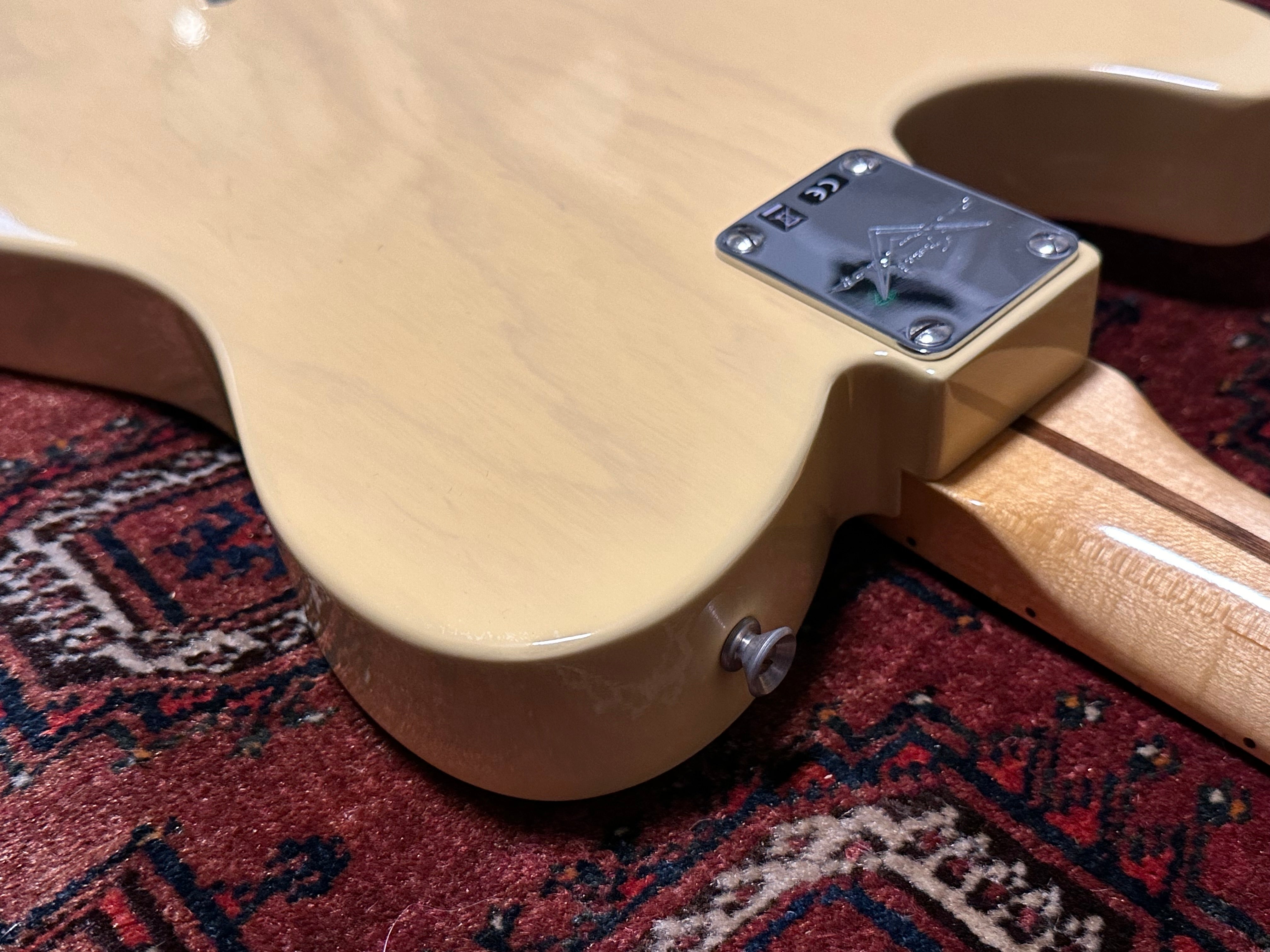 SOLD – 2023 Fender Custom Shop ’52 Timemachine NOS Telecaster Faded Nocaster Blonde