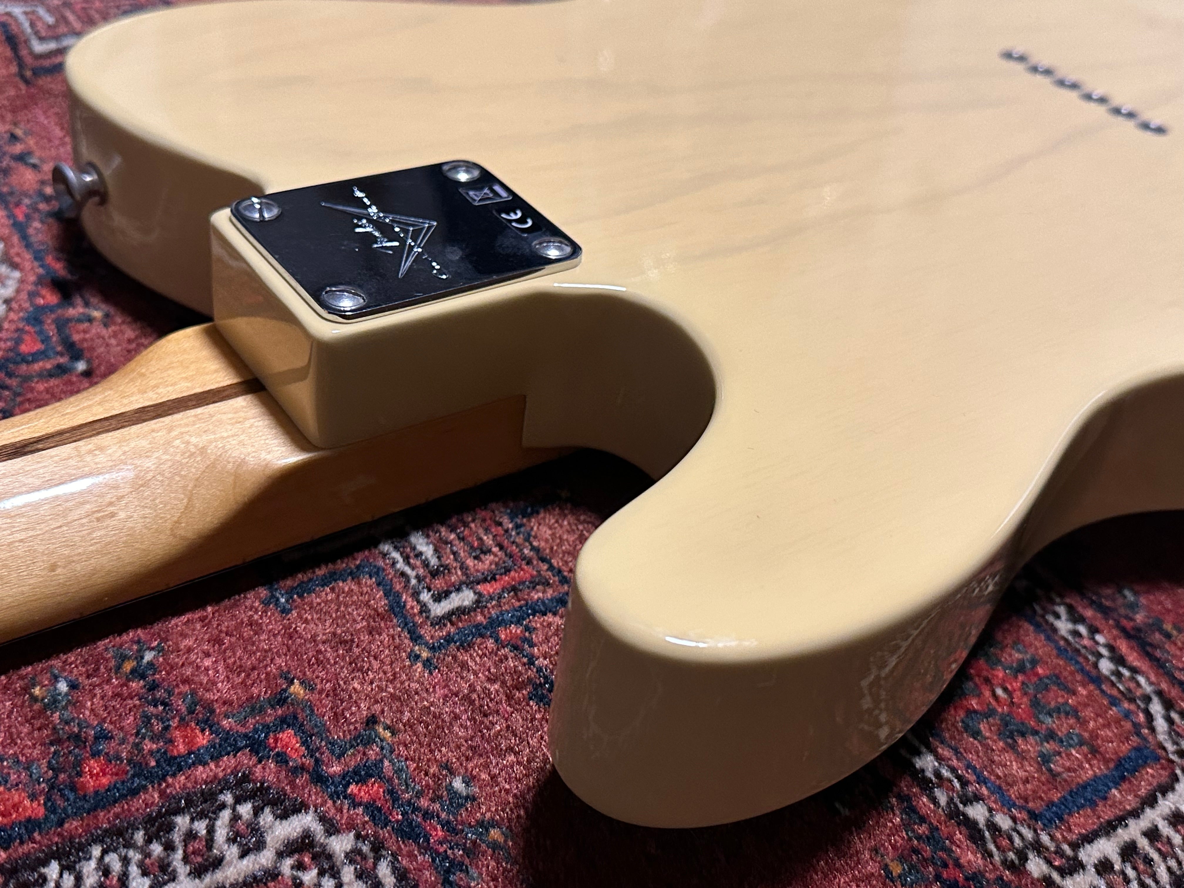 SOLD – 2023 Fender Custom Shop ’52 Timemachine NOS Telecaster Faded Nocaster Blonde
