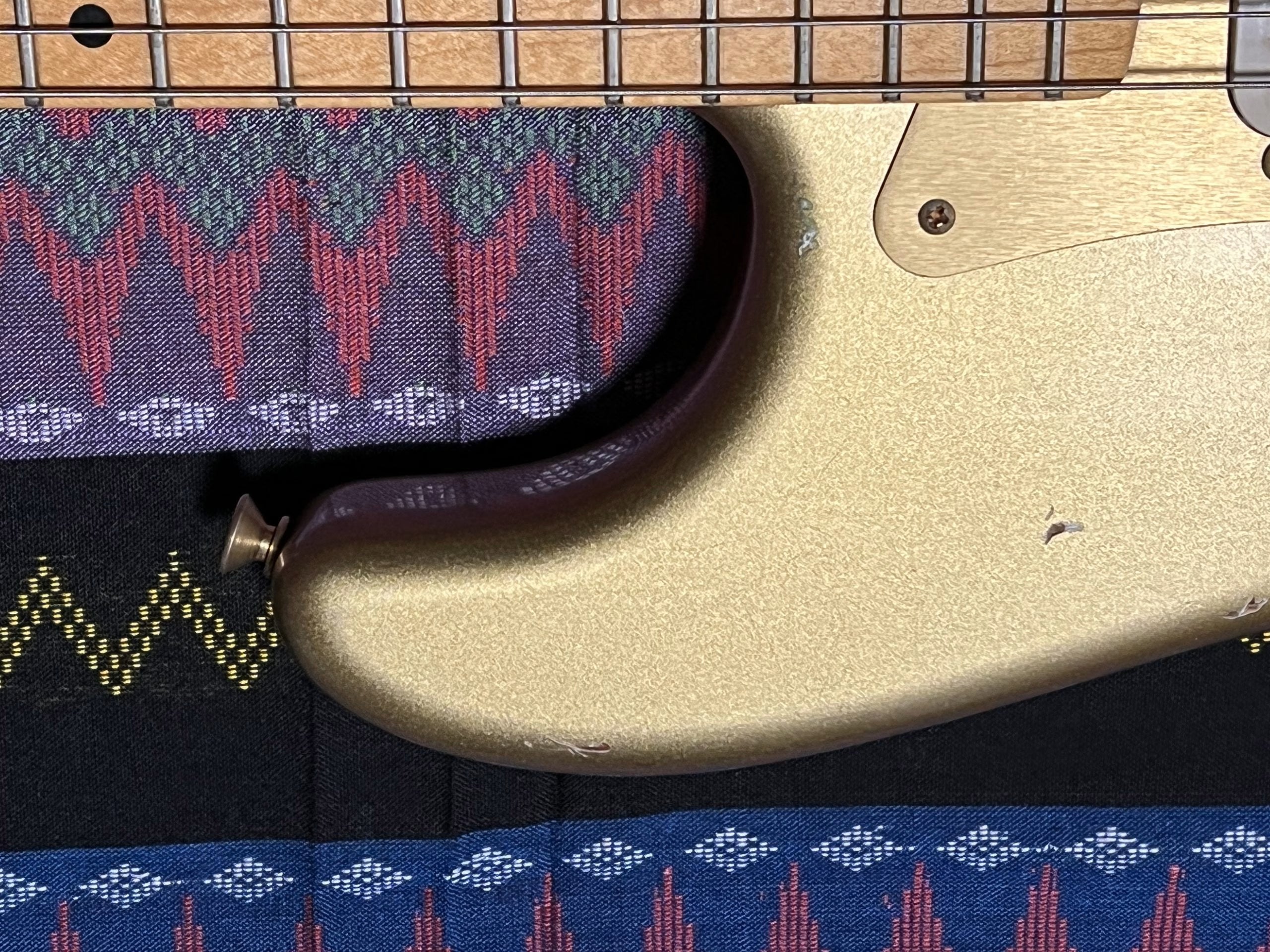 SOLD - 2004 Custom Shop 50th Anniversary 56 Limited Relic Stratocaster Aztec Gold