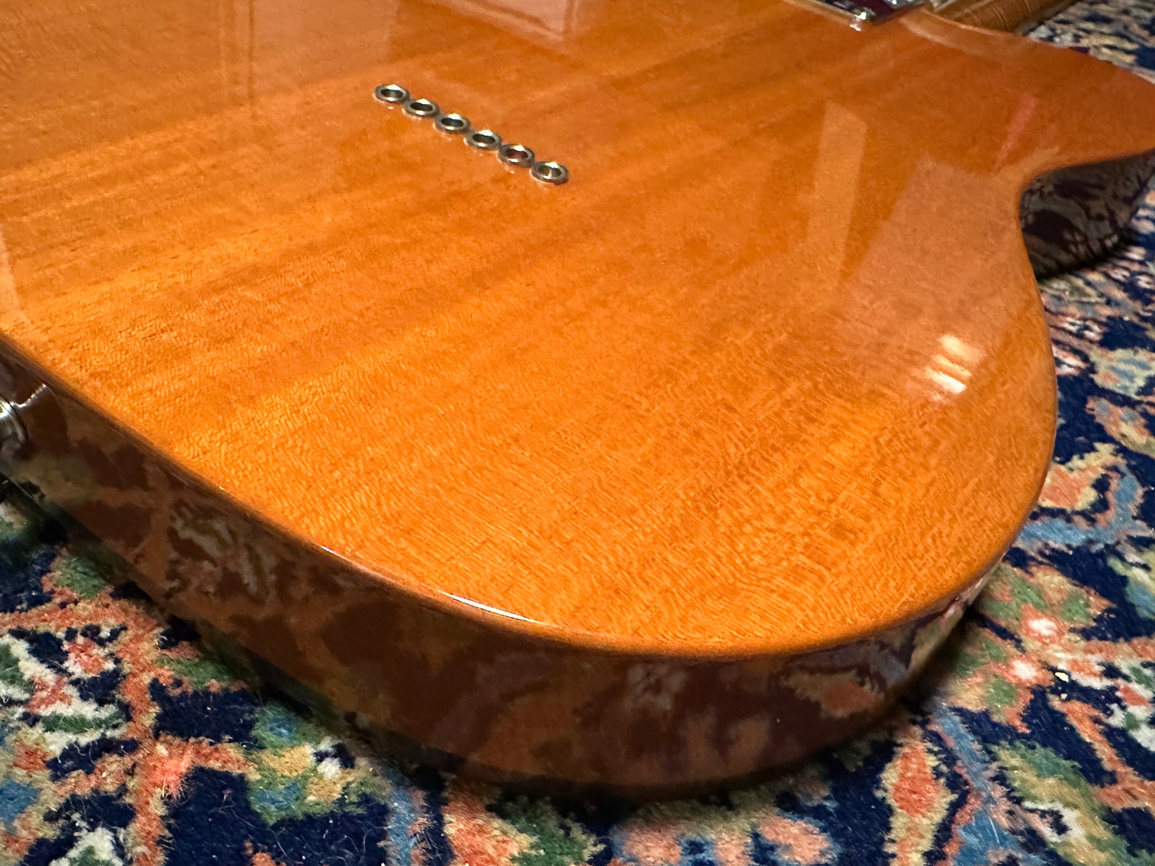 SOLD – 2023 Fender Custom Shop Artisan Koa Telecaster Aged Natural
