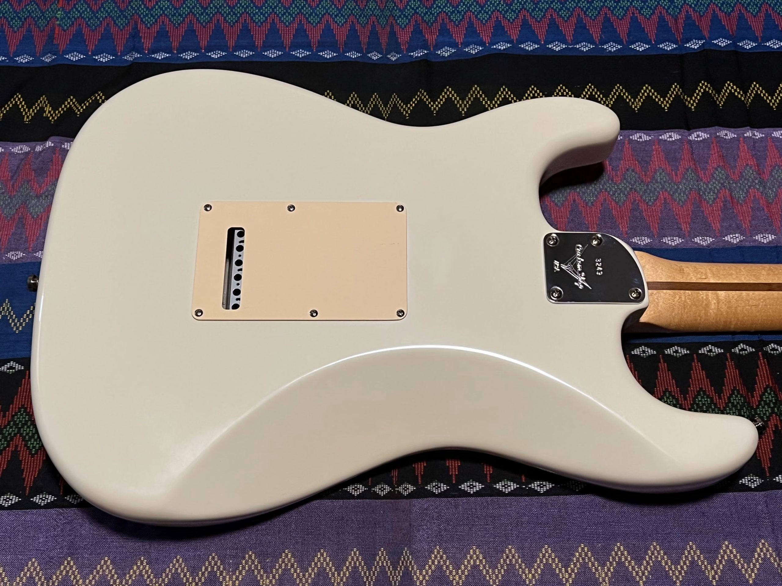 SOLD - 2006 Custom Shop Jeff Beck Olympic White