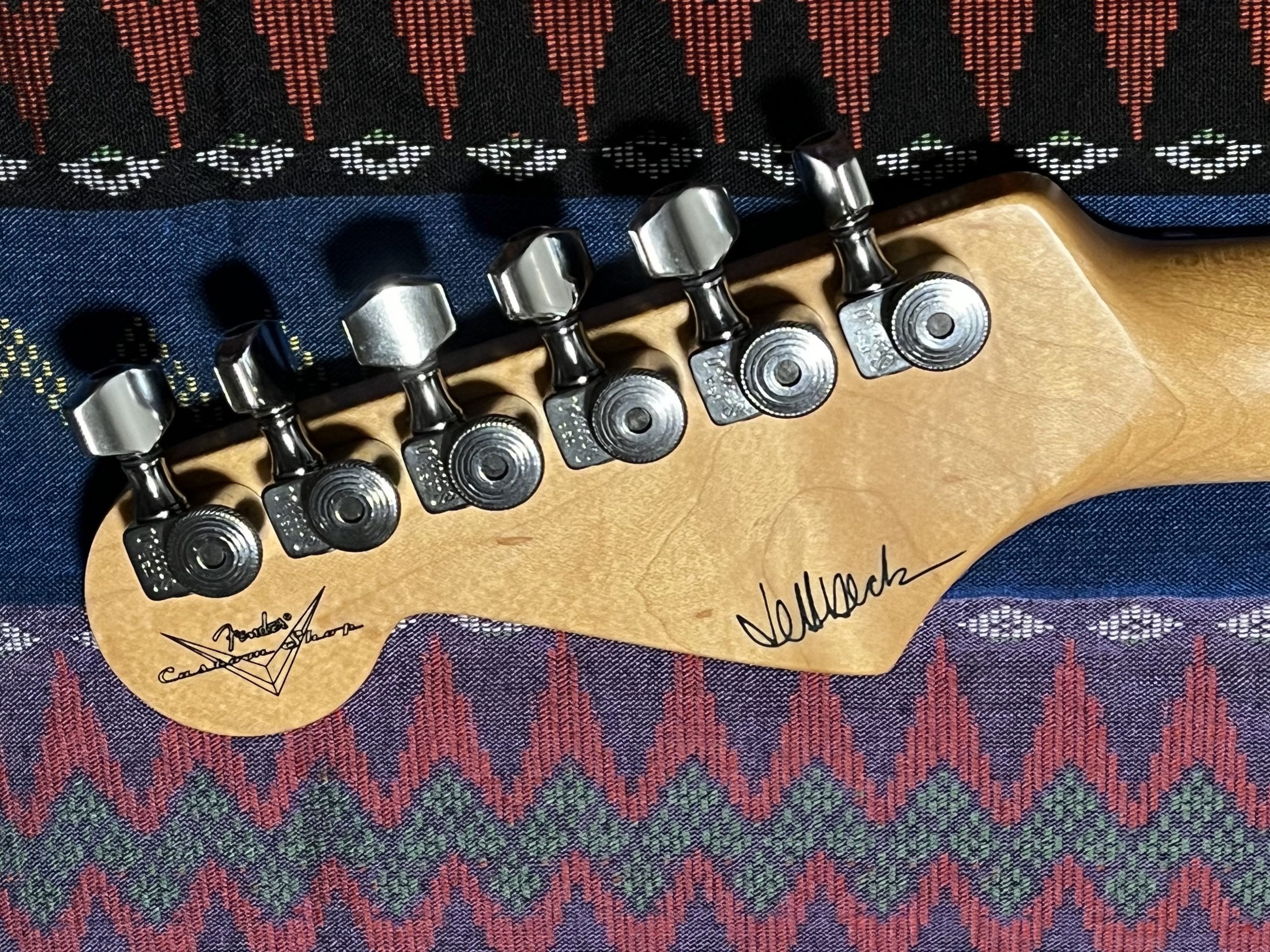 SOLD - 2006 Custom Shop Jeff Beck Olympic White
