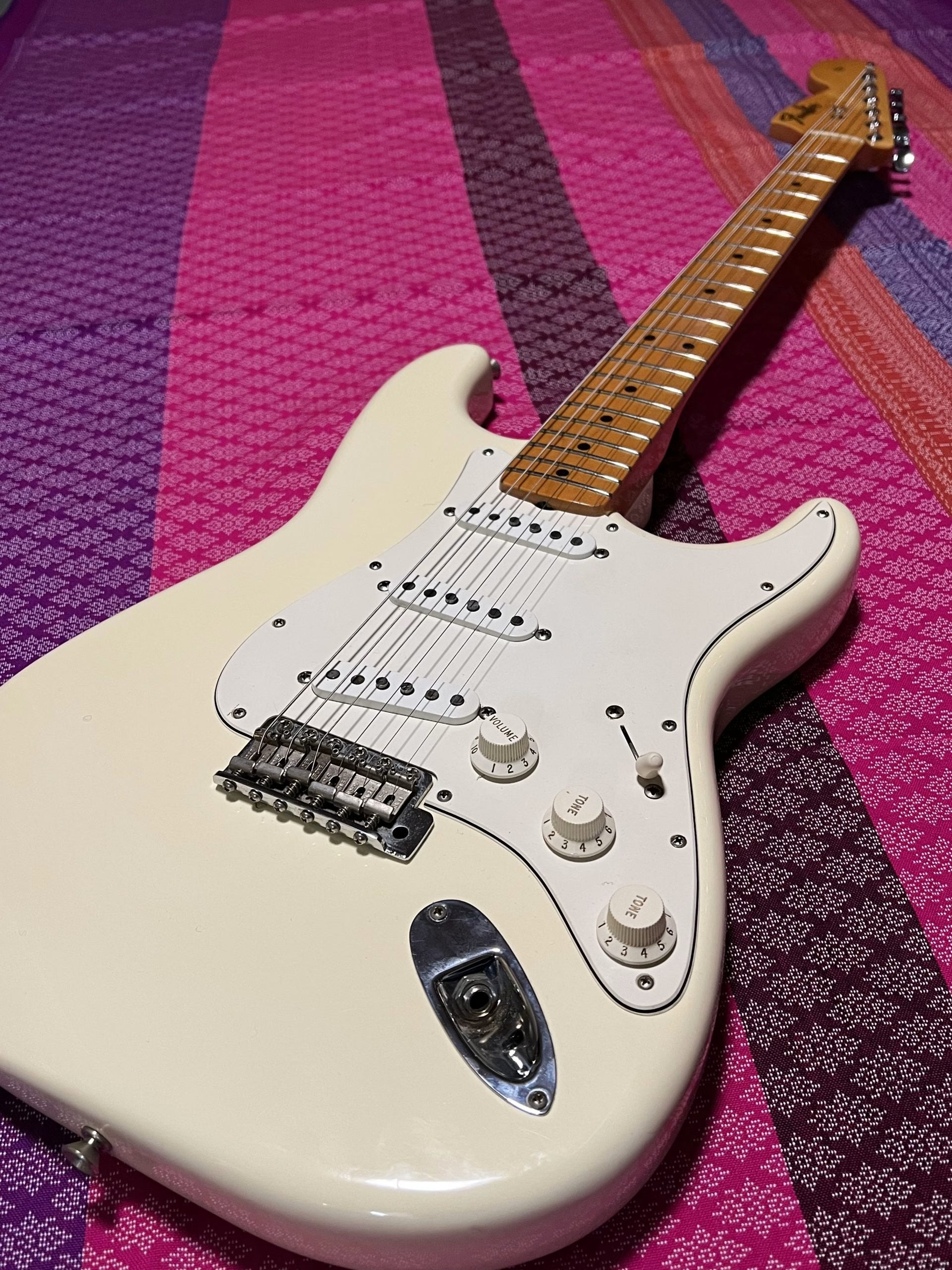 SOLD - 1999 Voodoo Stratocaster Olympic White