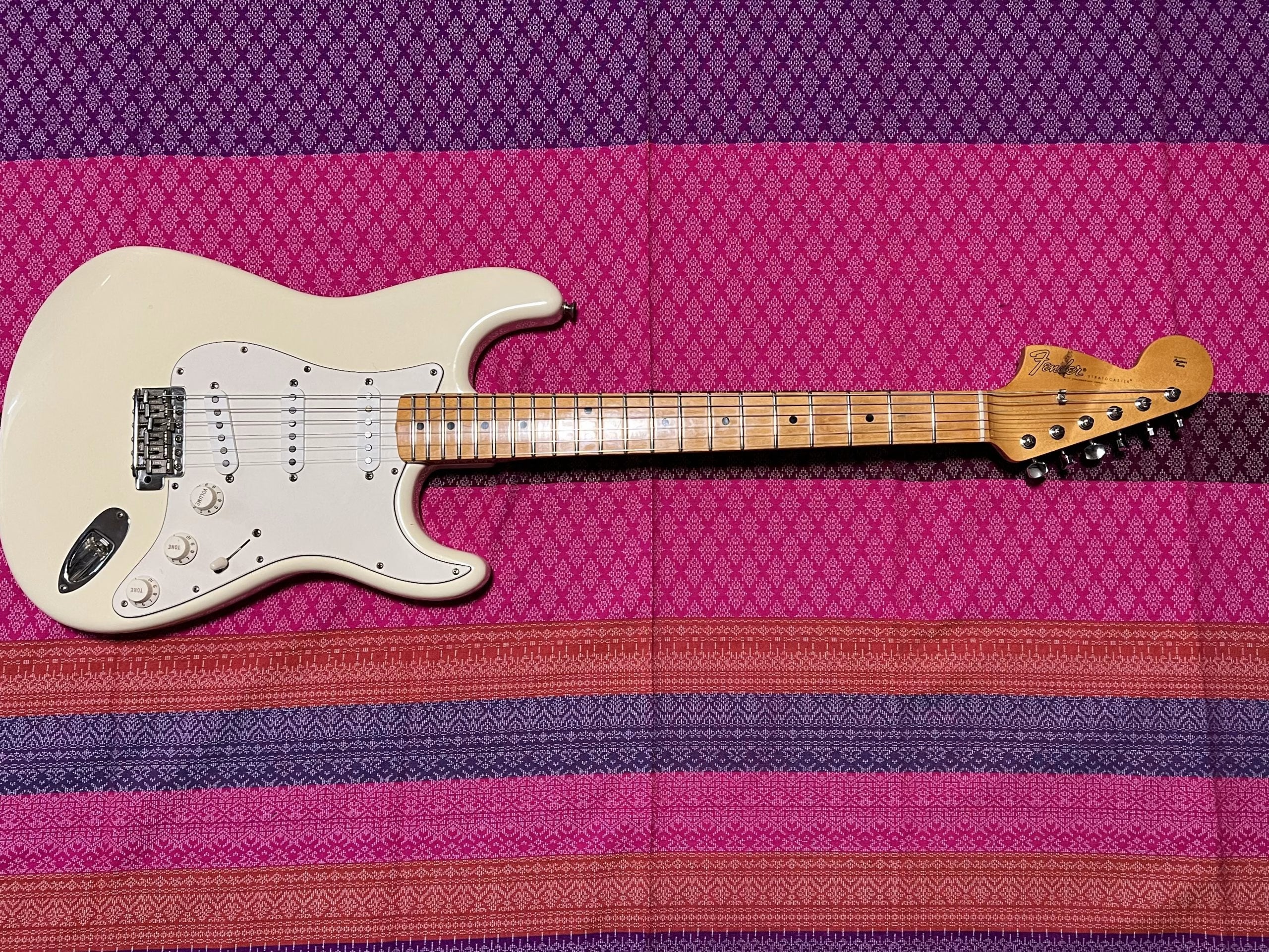 SOLD - 1999 Voodoo Stratocaster Olympic White