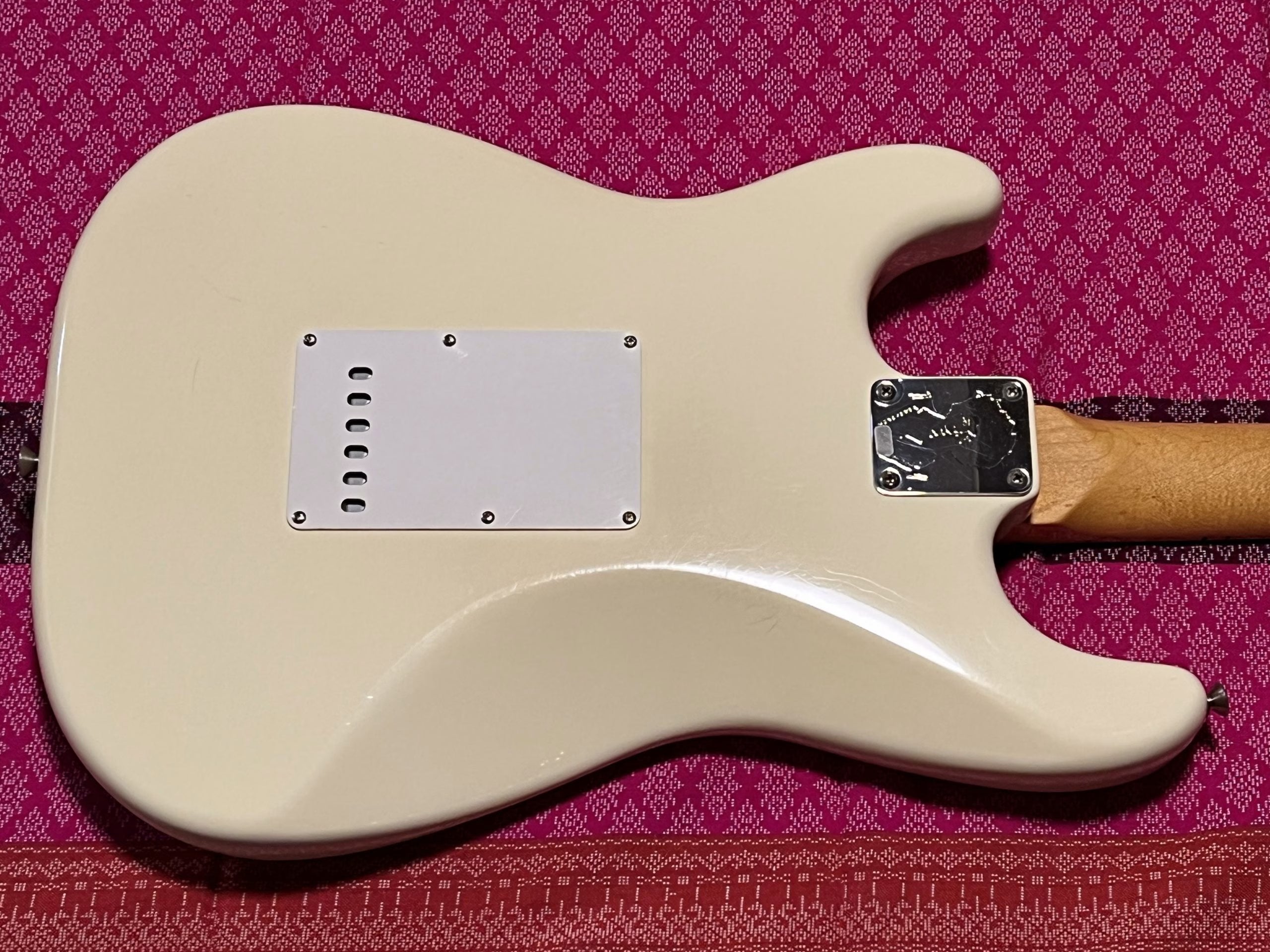 SOLD - 1999 Voodoo Stratocaster Olympic White