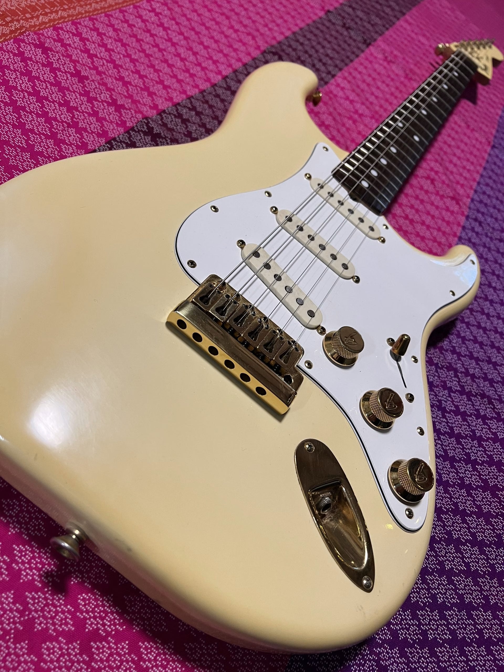 SOLD - 1983 The Strat Olympic White