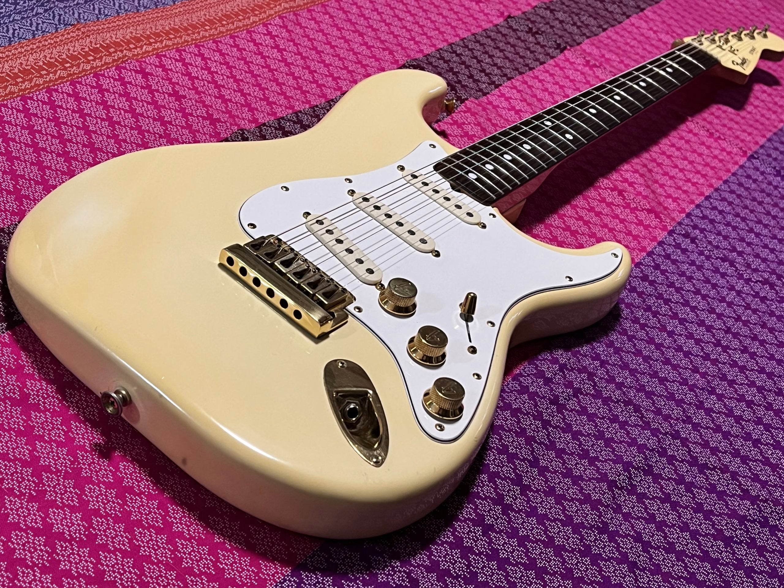 SOLD - 1983 The Strat Olympic White