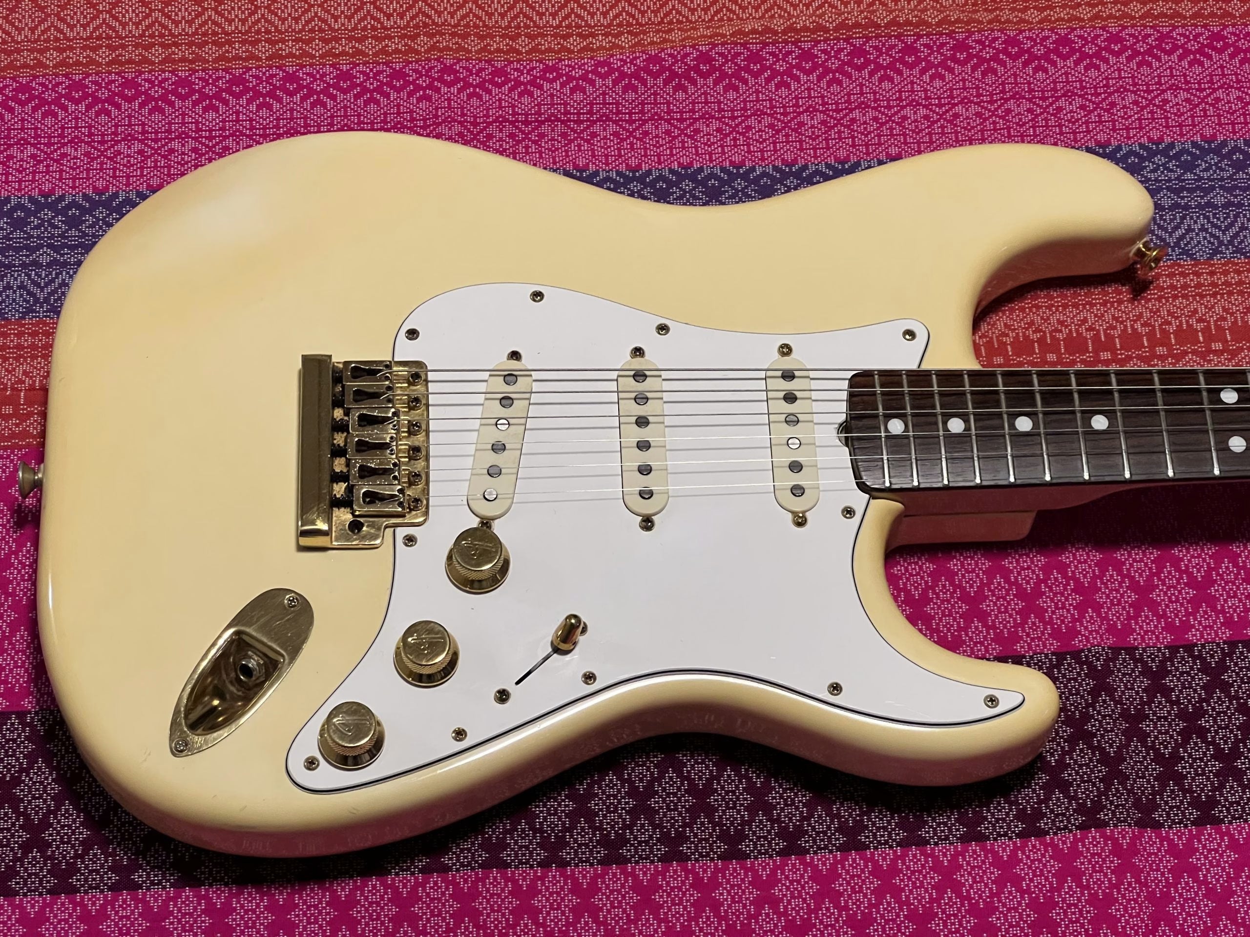 SOLD - 1983 The Strat Olympic White