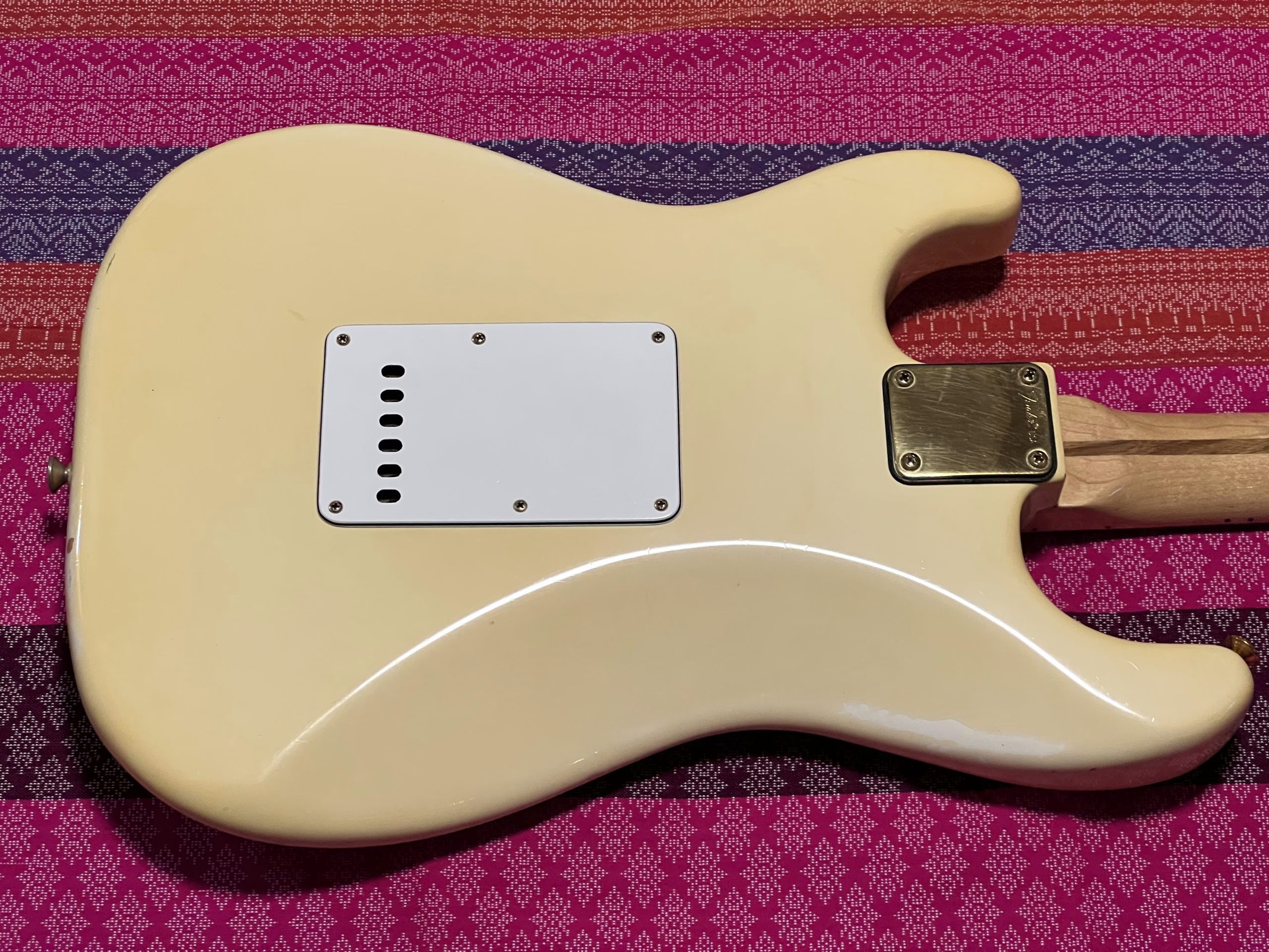 SOLD - 1983 The Strat Olympic White