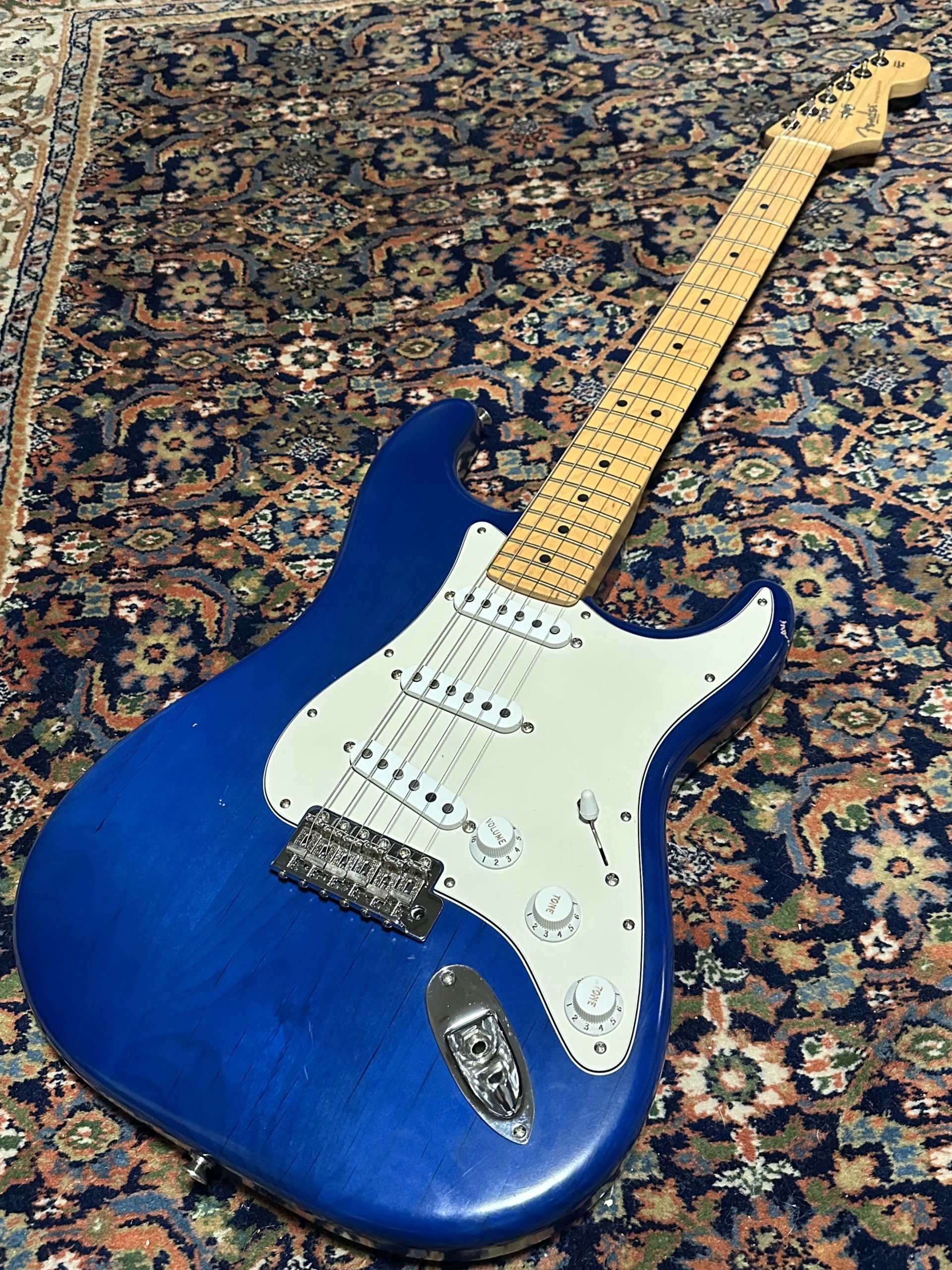 SOLD - 2003 Fender Highway One Stratocaster Sapphire Blue