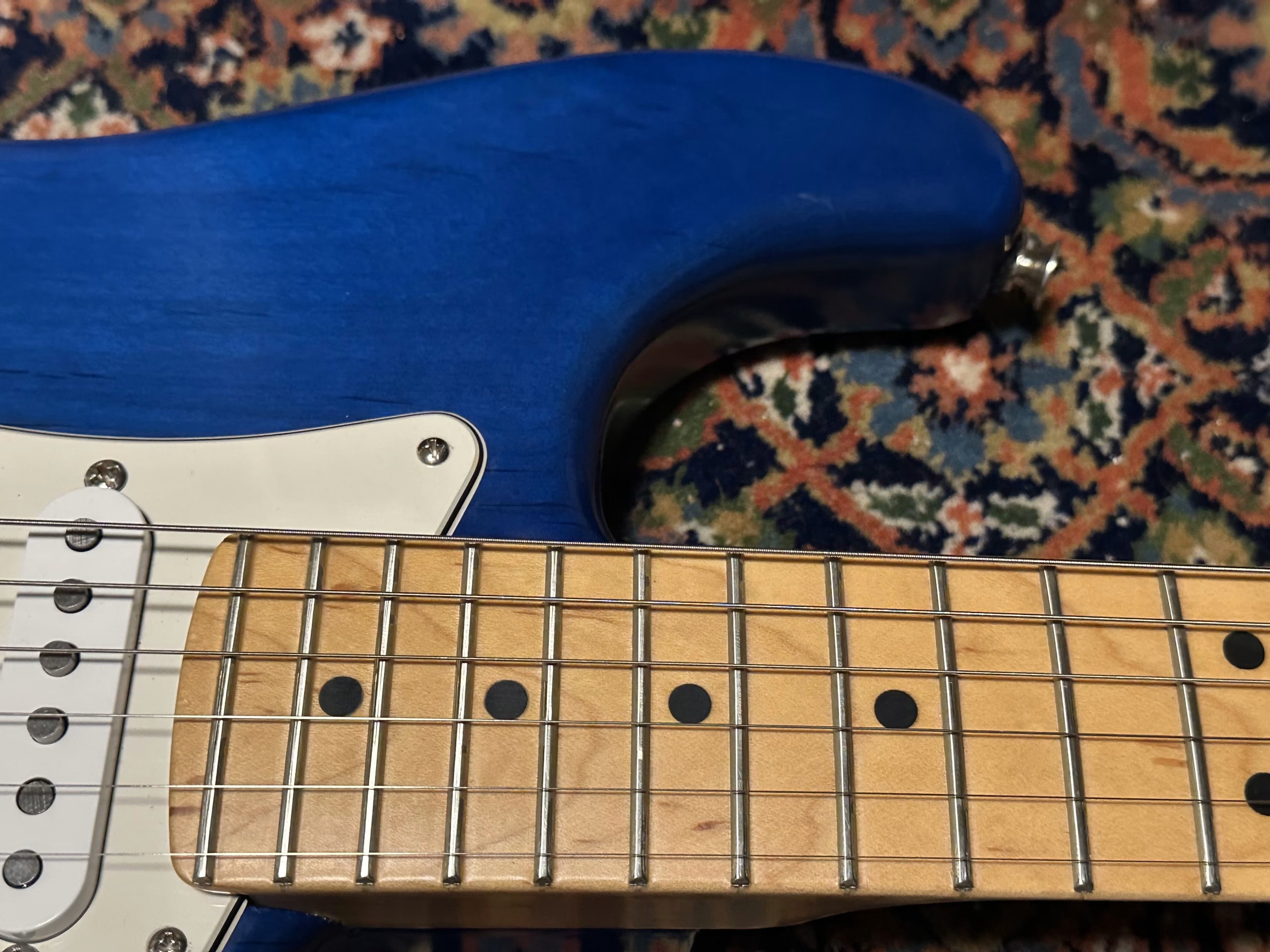 SOLD - 2003 Fender Highway One Stratocaster Sapphire Blue