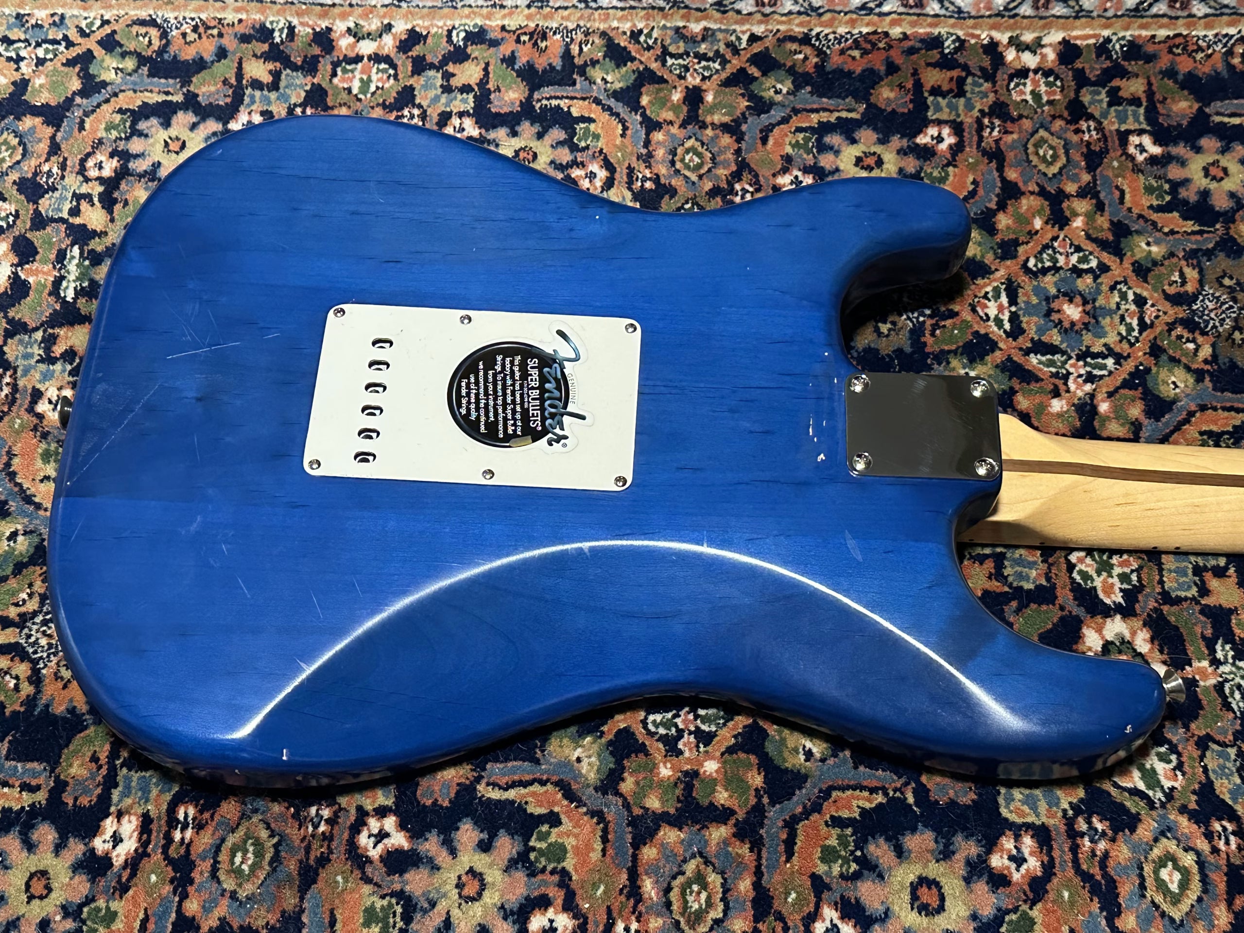 SOLD - 2003 Fender Highway One Stratocaster Sapphire Blue