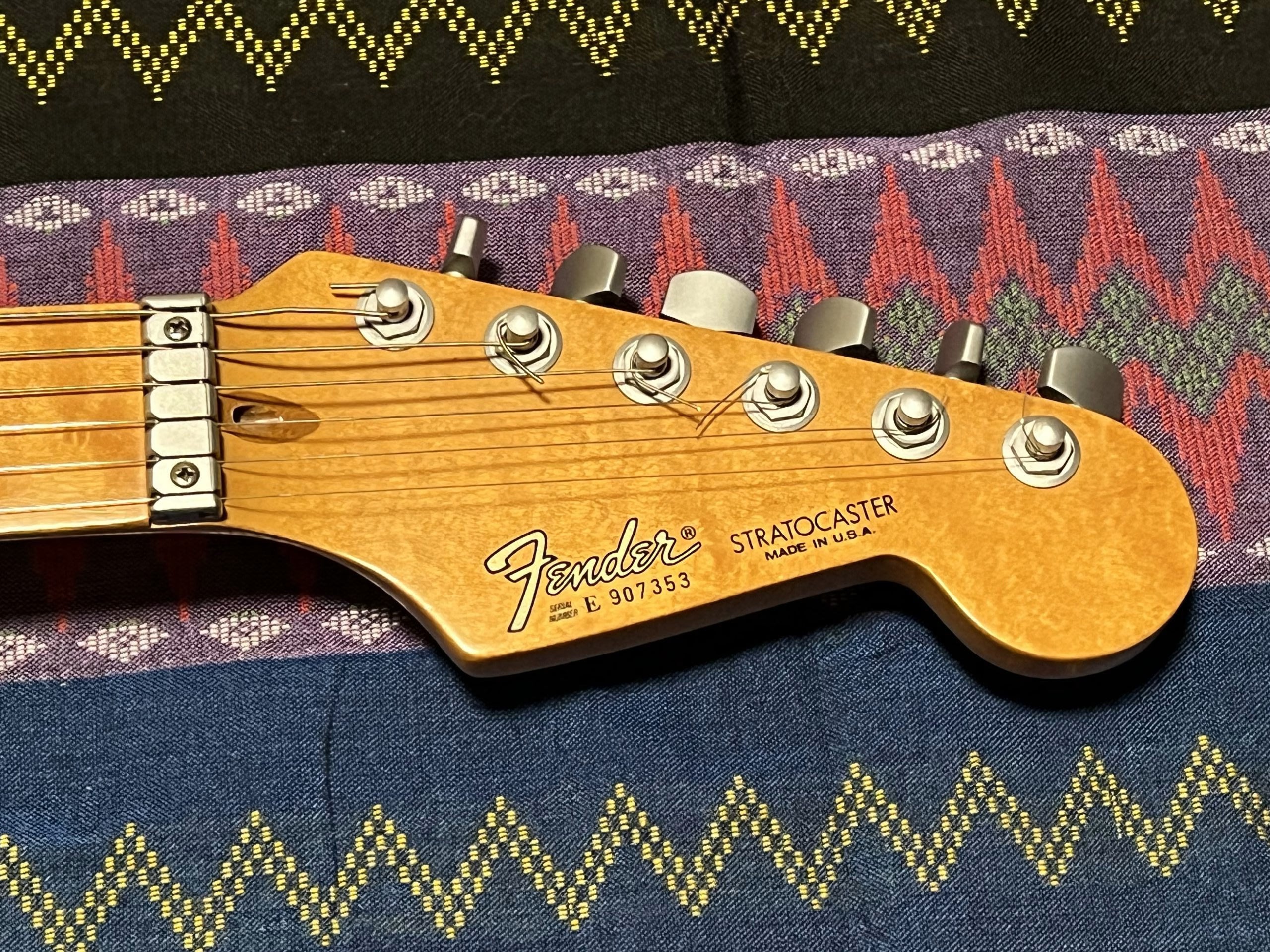 SOLD - 1989 Strat Plus Vintage White