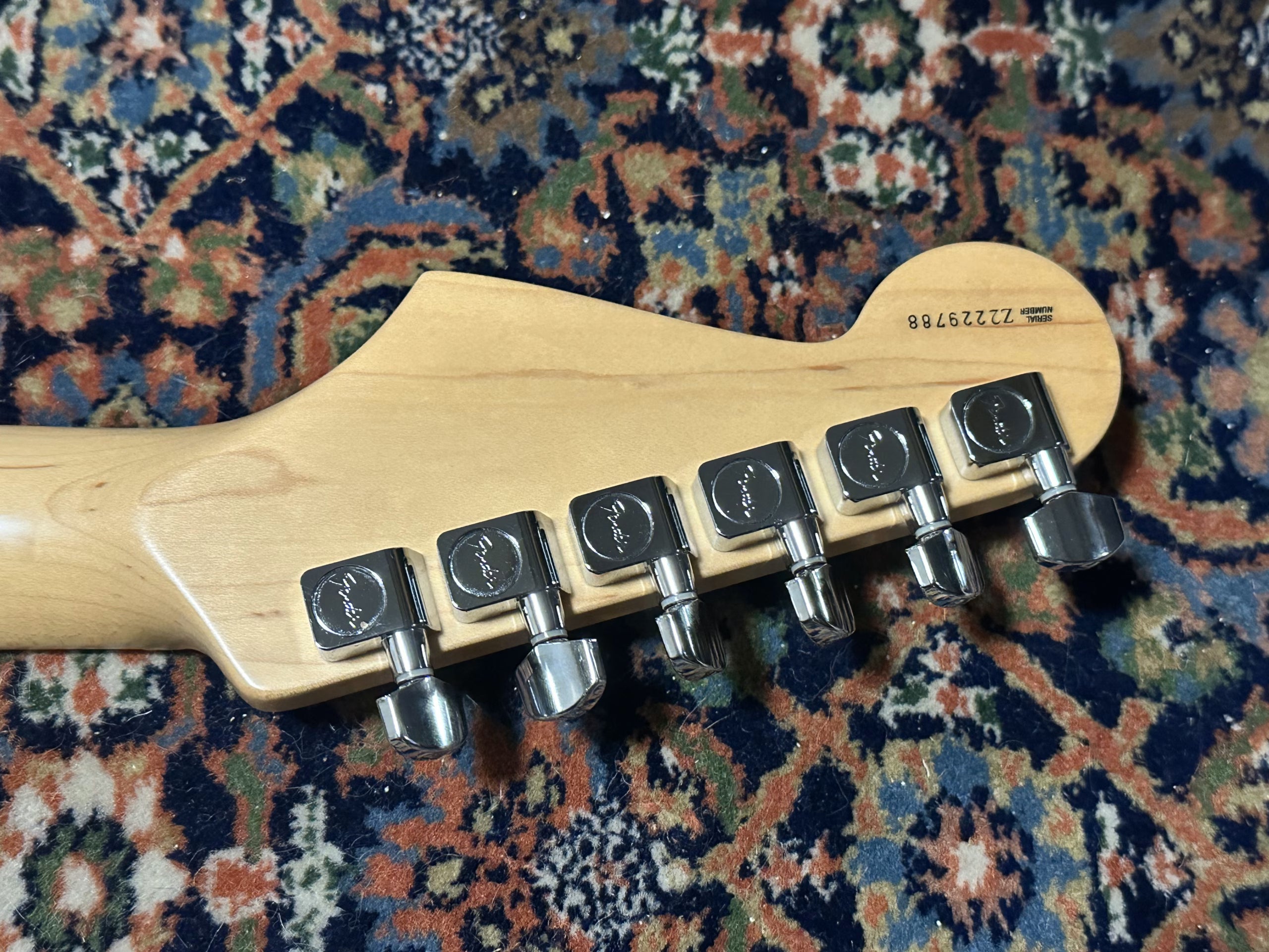 SOLD - 2003 Fender Highway One Stratocaster Sapphire Blue