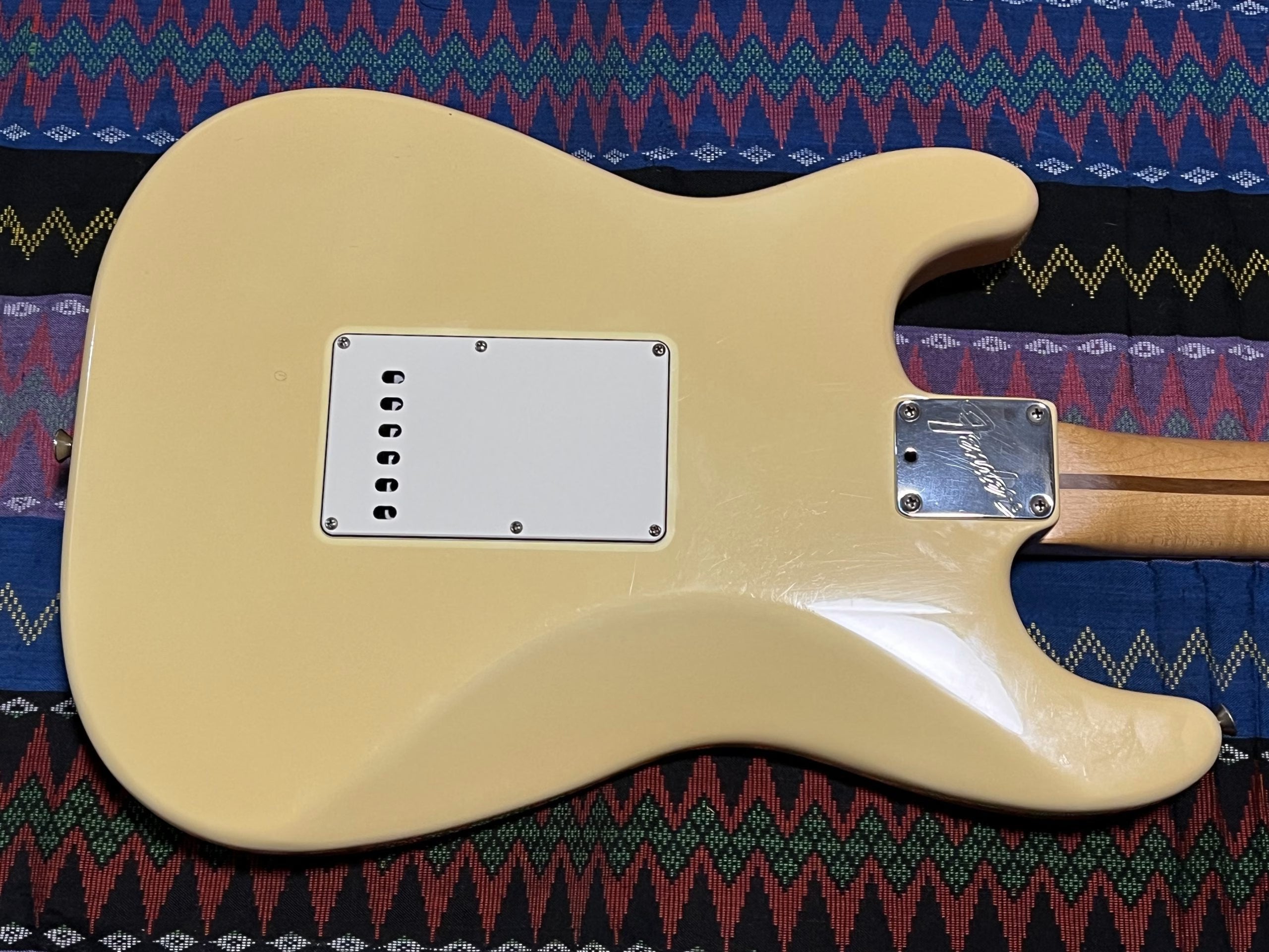 SOLD - 1989 Strat Plus Vintage White