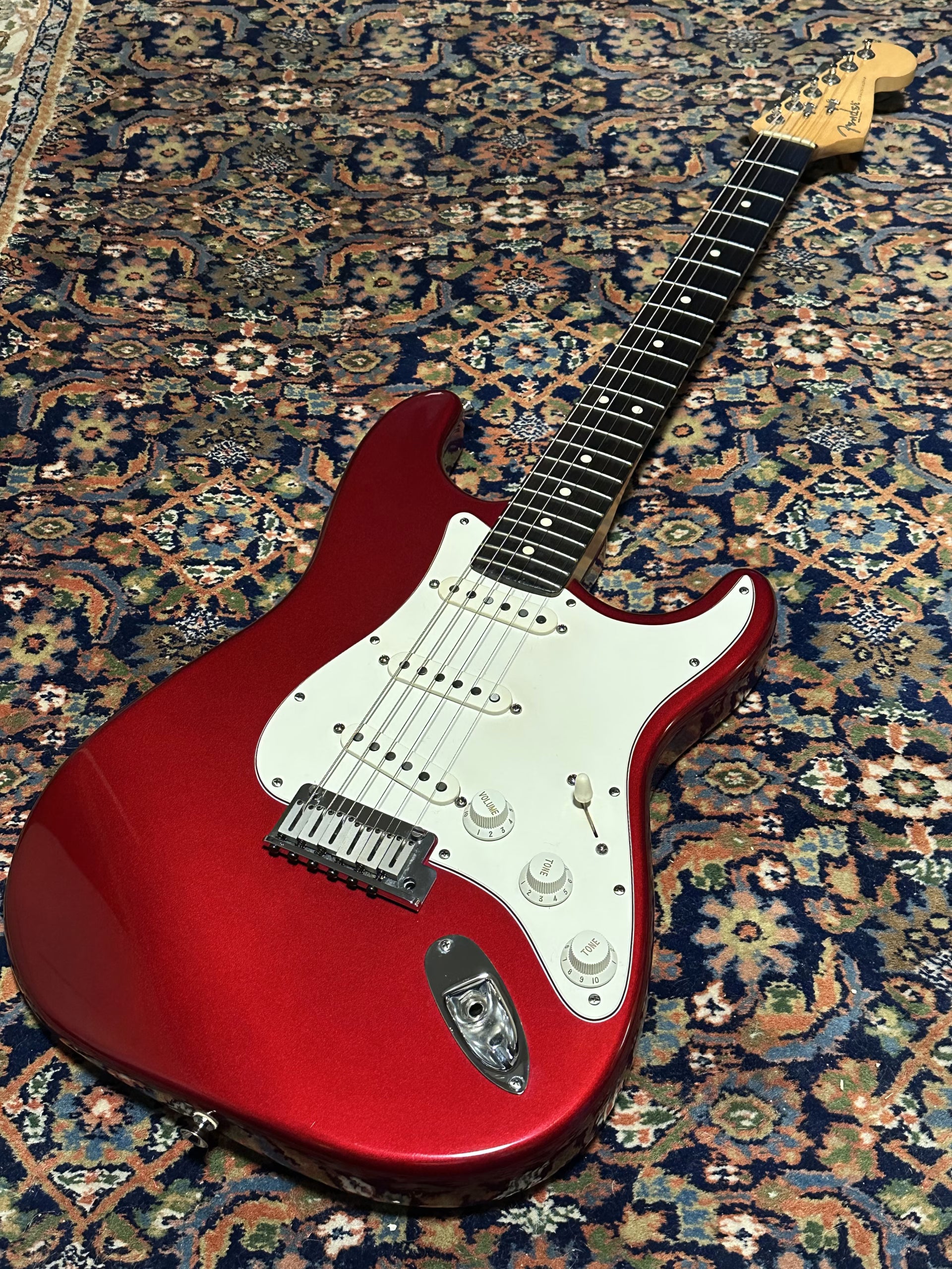 SOLD - 1996 Fender American Standard Stratocaster Candy Apple Red