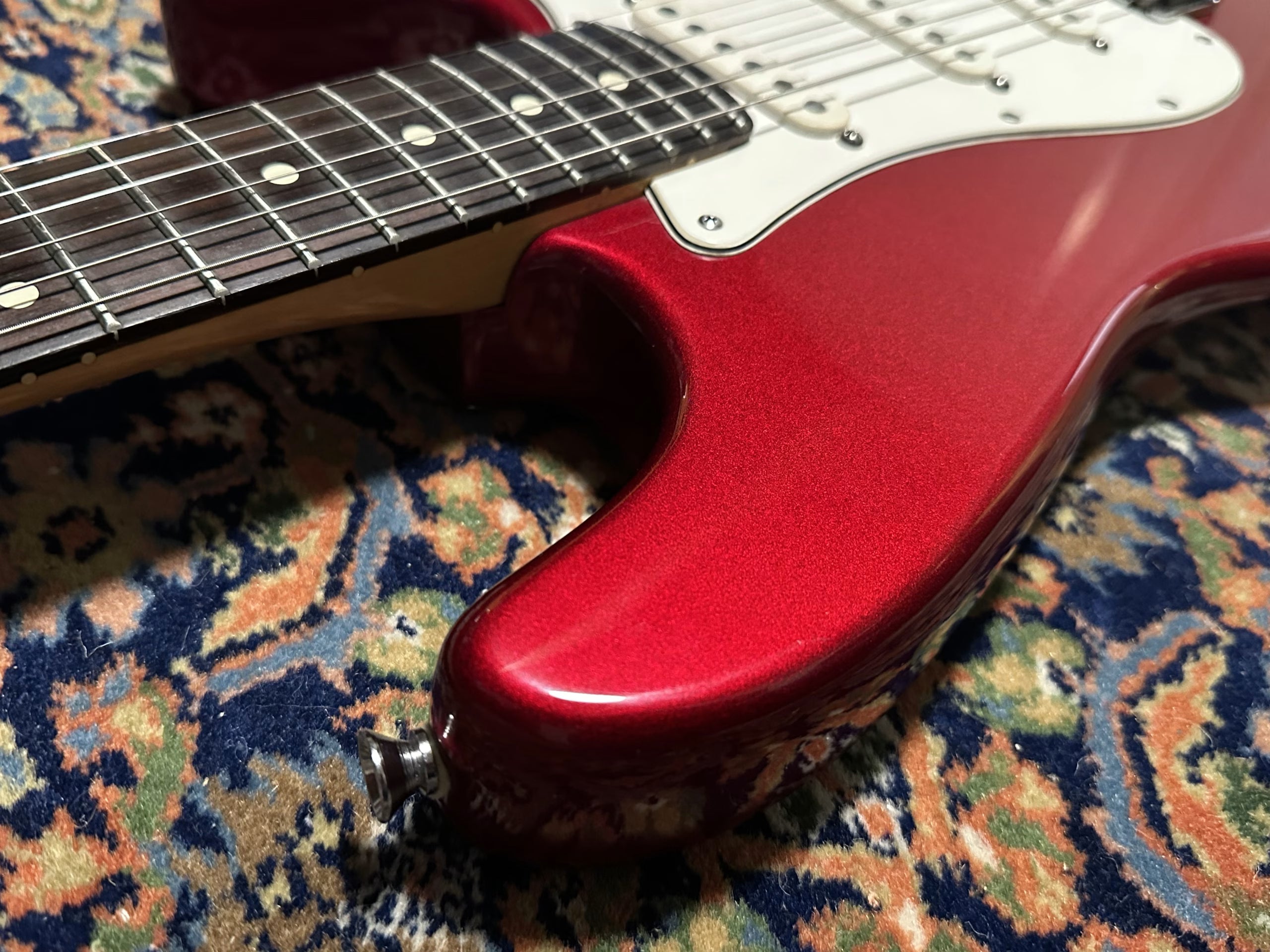 SOLD - 1996 Fender American Standard Stratocaster Candy Apple Red