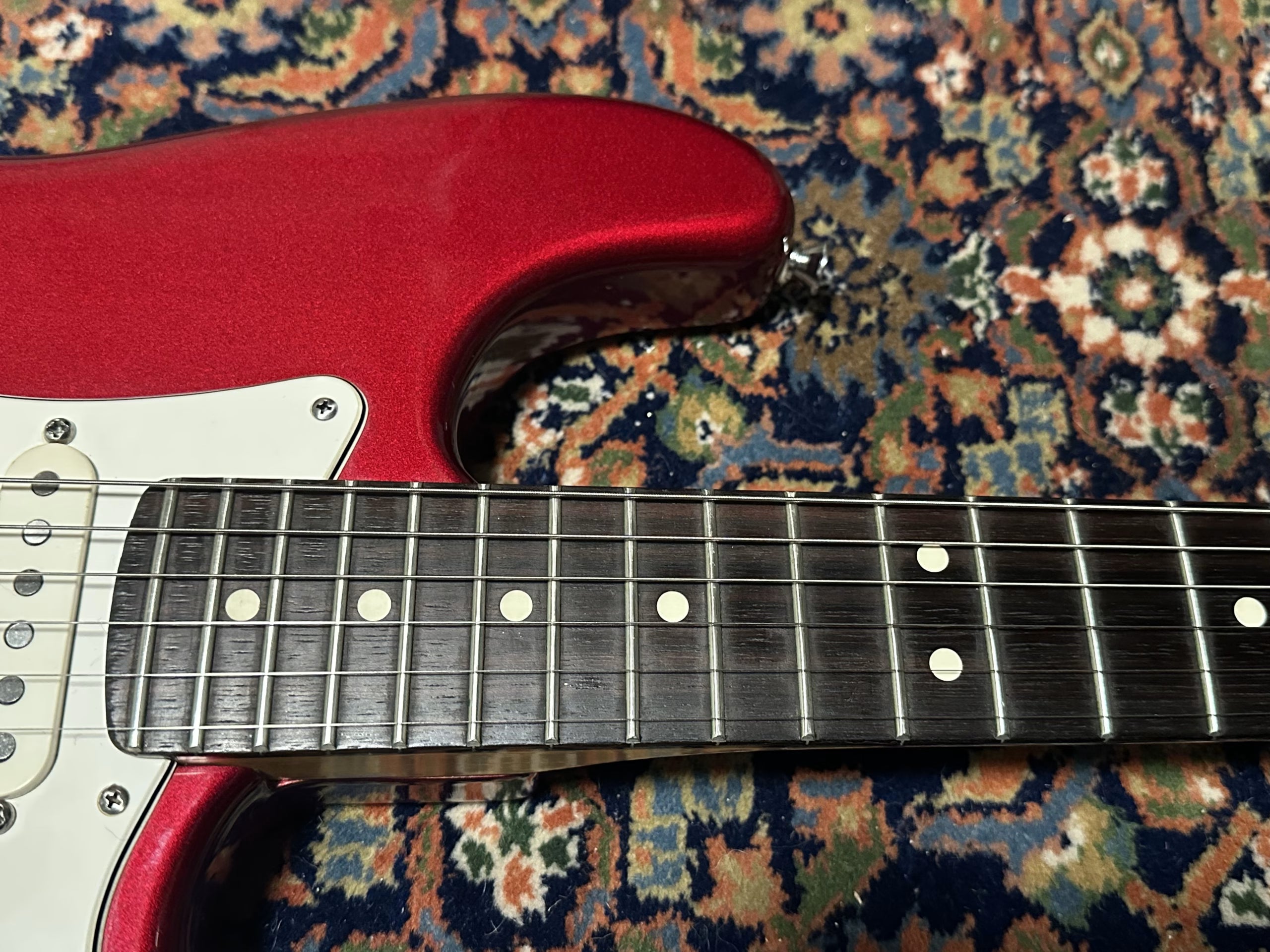 SOLD - 1996 Fender American Standard Stratocaster Candy Apple Red
