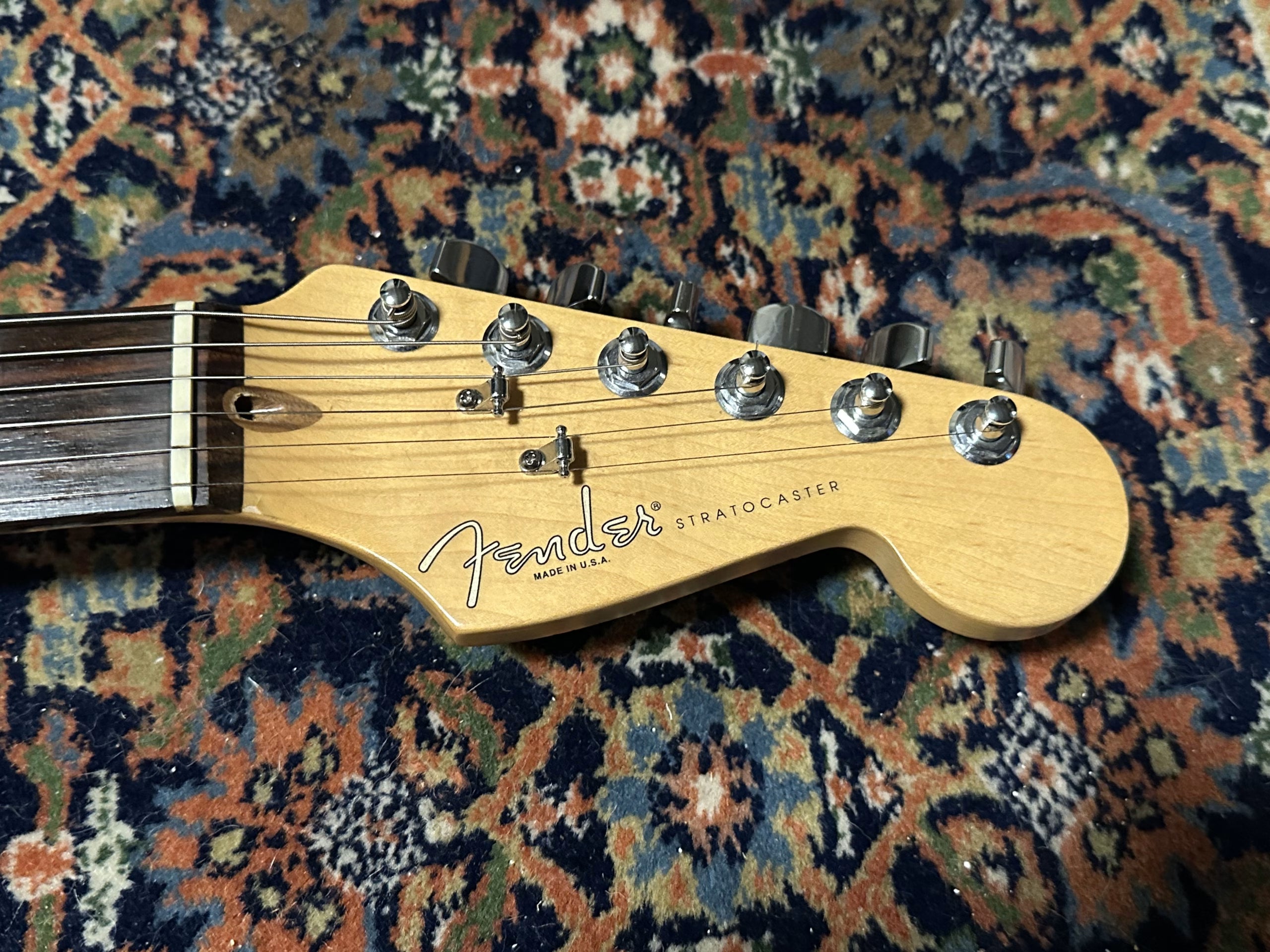 SOLD - 1996 Fender American Standard Stratocaster Candy Apple Red