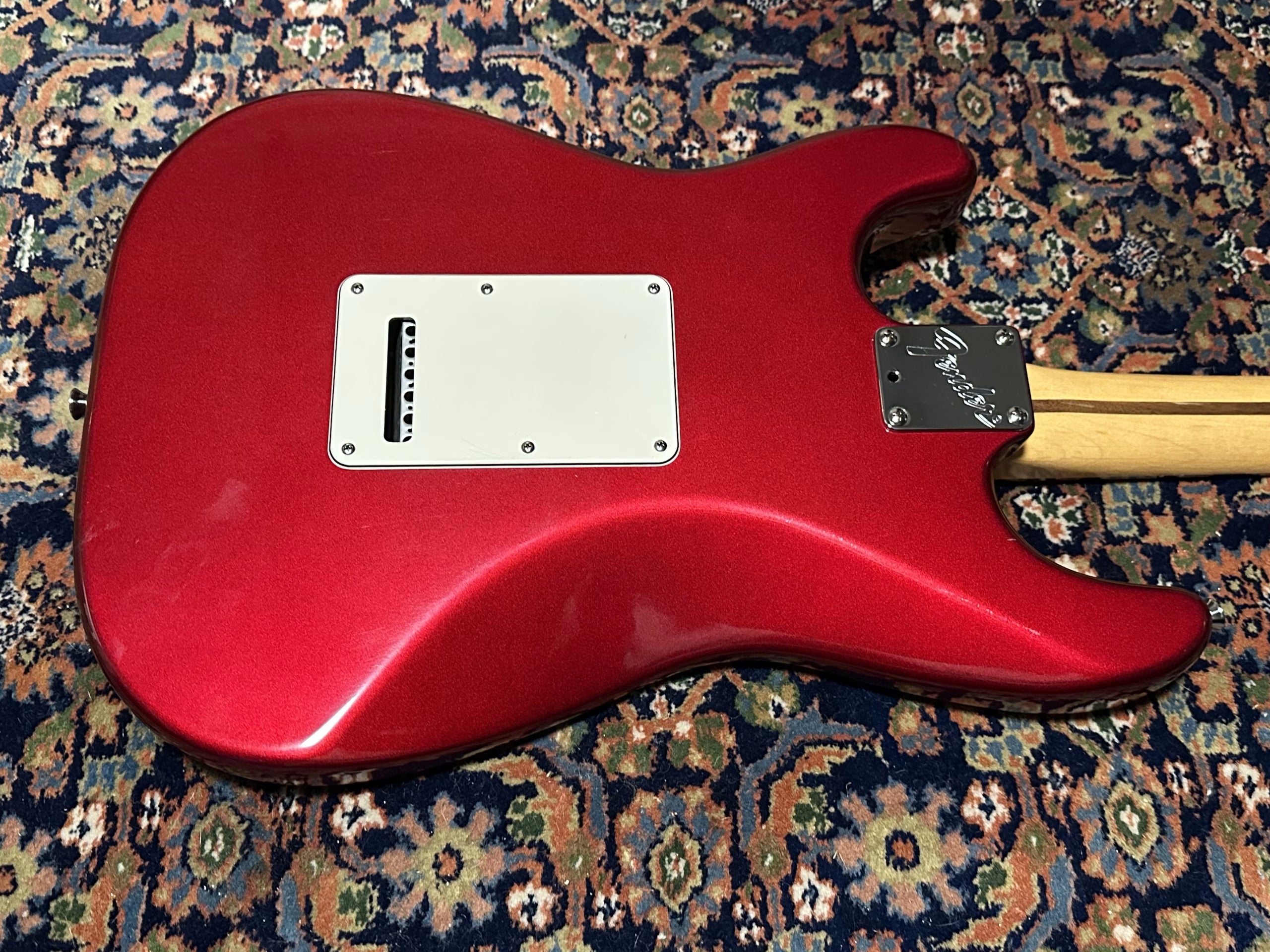 SOLD - 1996 Fender American Standard Stratocaster Candy Apple Red