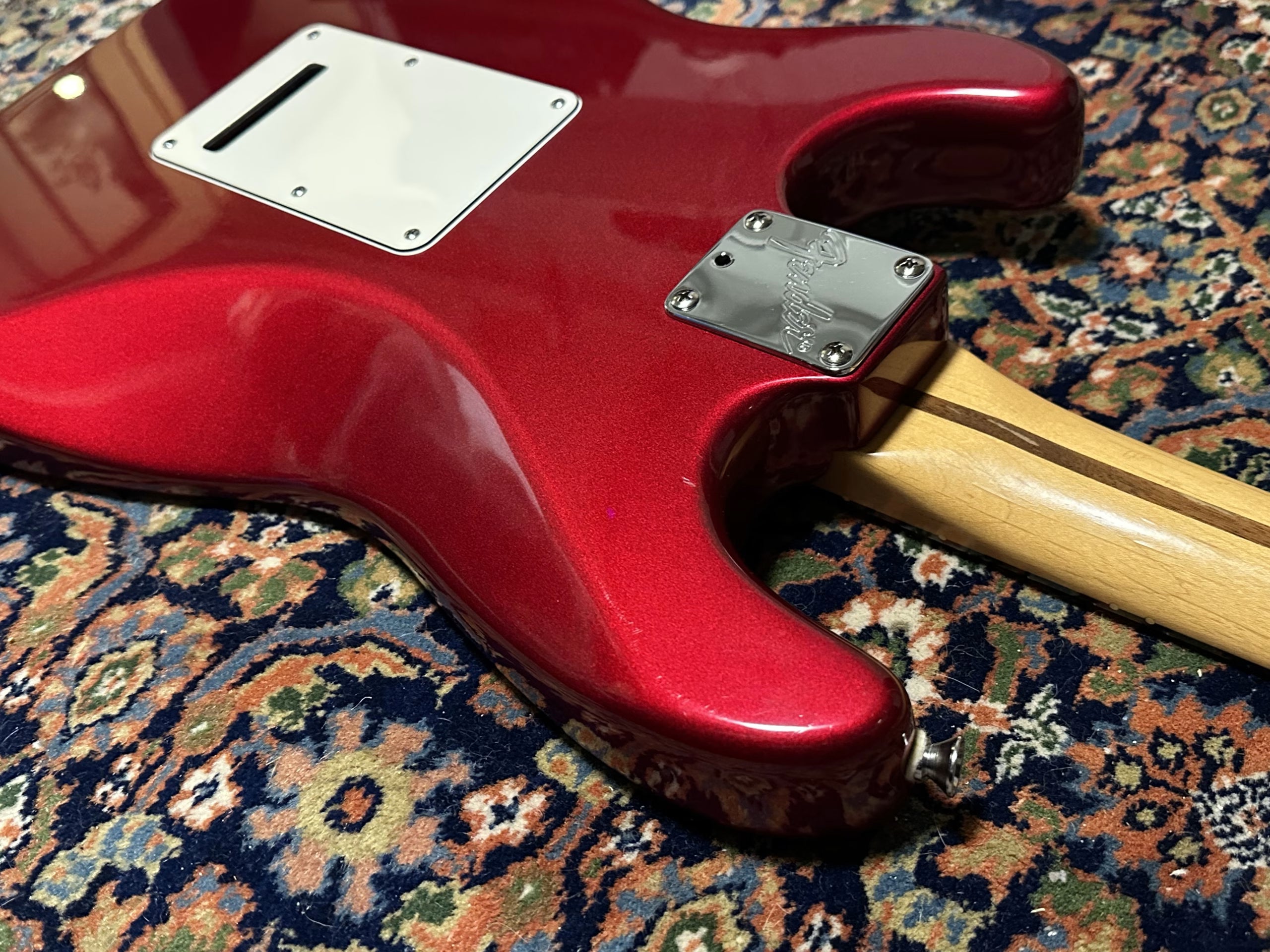 SOLD - 1996 Fender American Standard Stratocaster Candy Apple Red