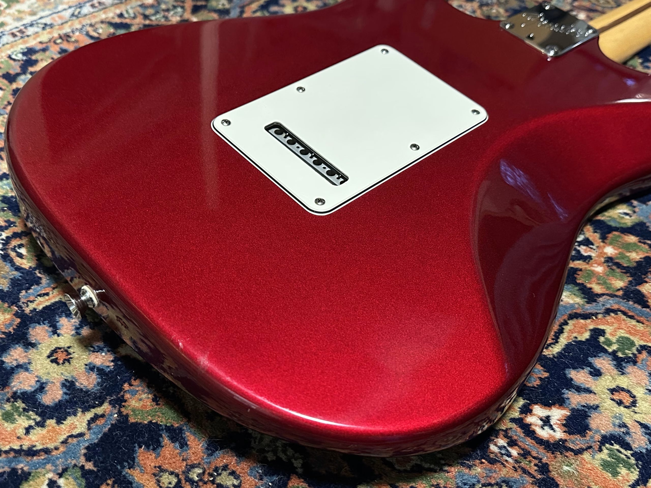 SOLD - 1996 Fender American Standard Stratocaster Candy Apple Red