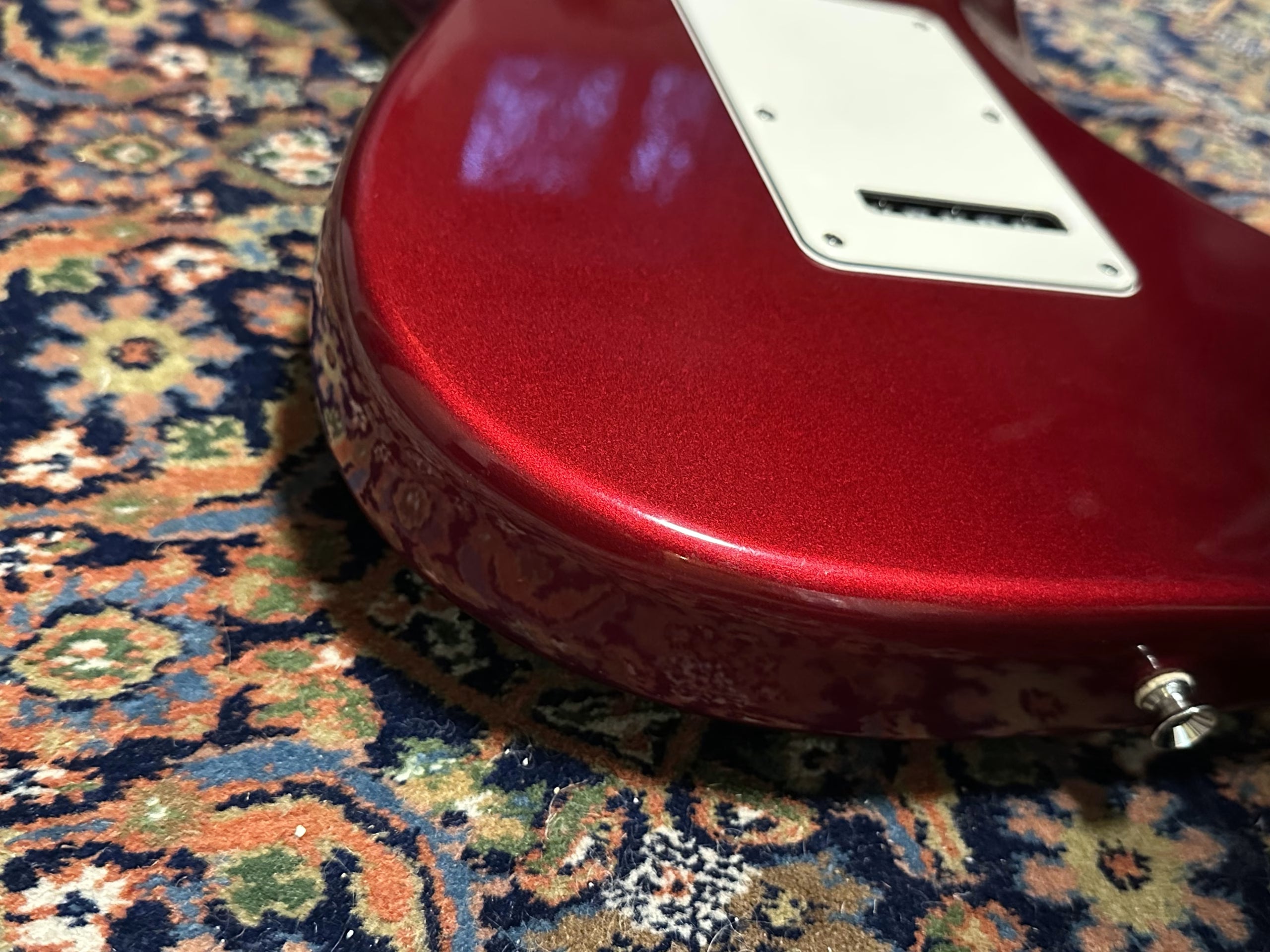 SOLD - 1996 Fender American Standard Stratocaster Candy Apple Red
