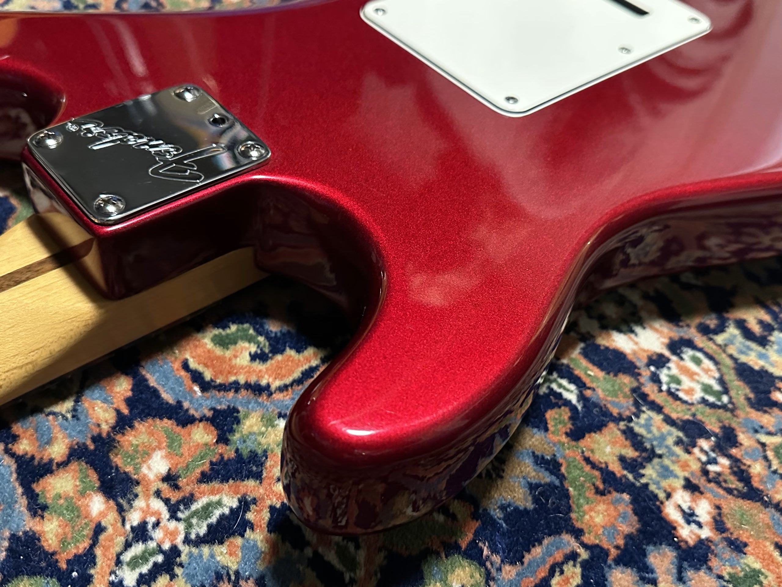 SOLD - 1996 Fender American Standard Stratocaster Candy Apple Red