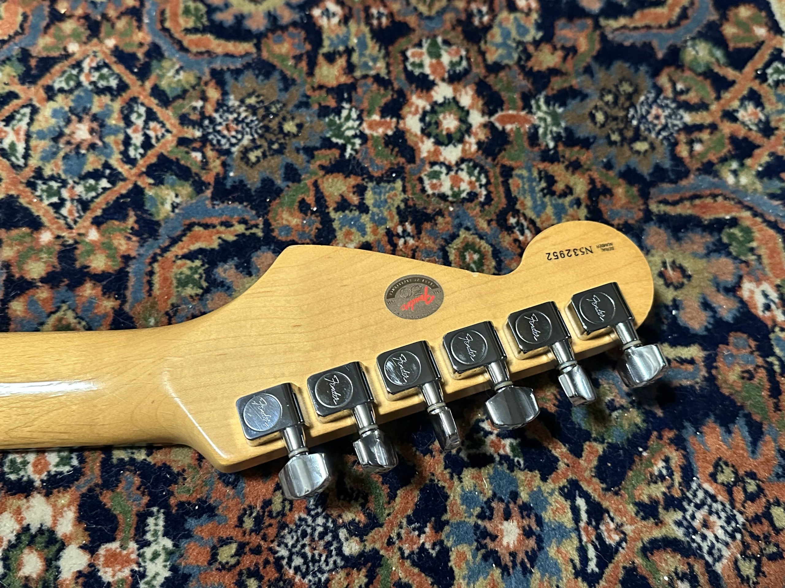 SOLD - 1996 Fender American Standard Stratocaster Candy Apple Red
