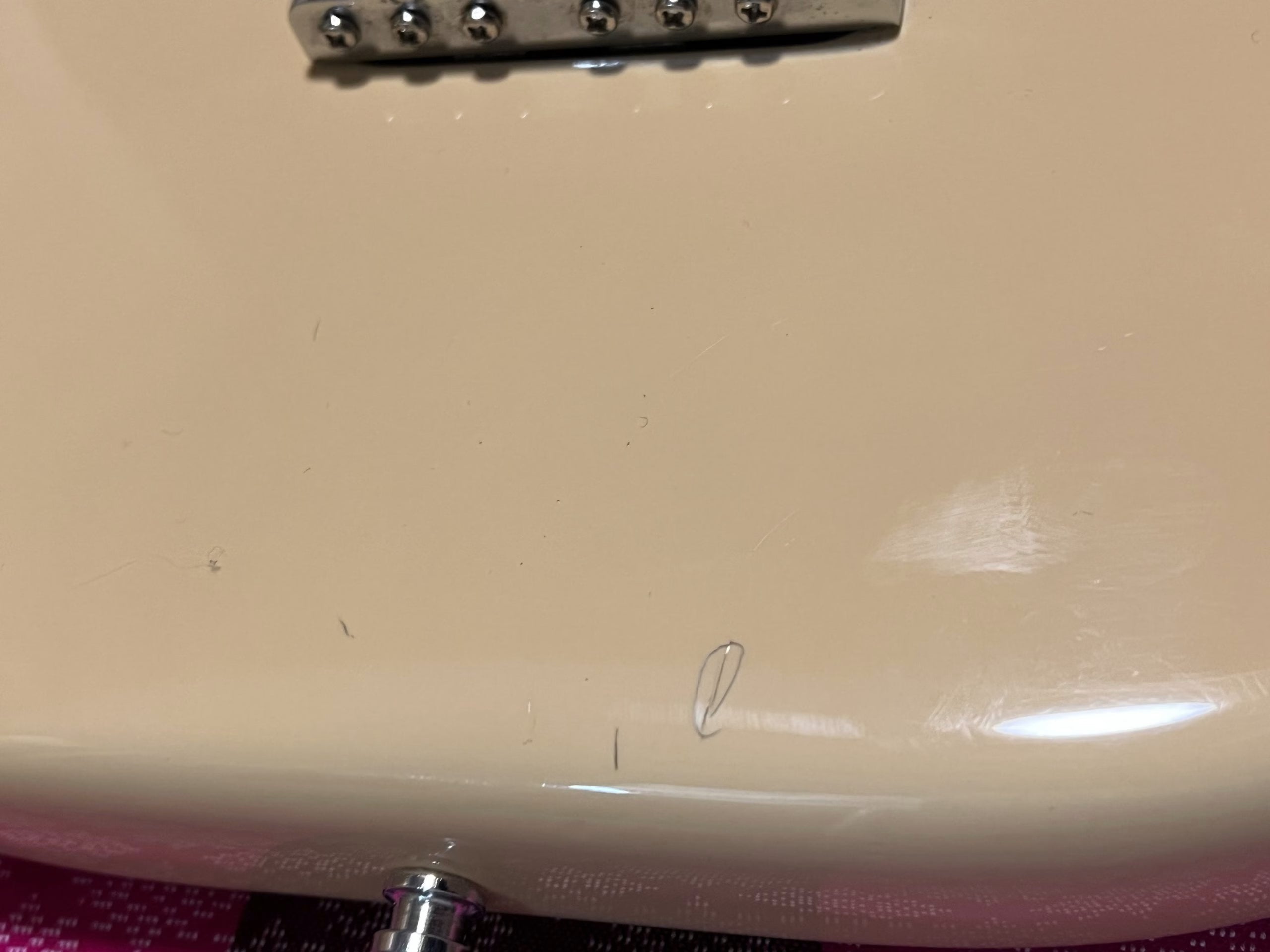 SOLD - 1983 Standard 2nd version "Two Knob" Stratocaster Ivory